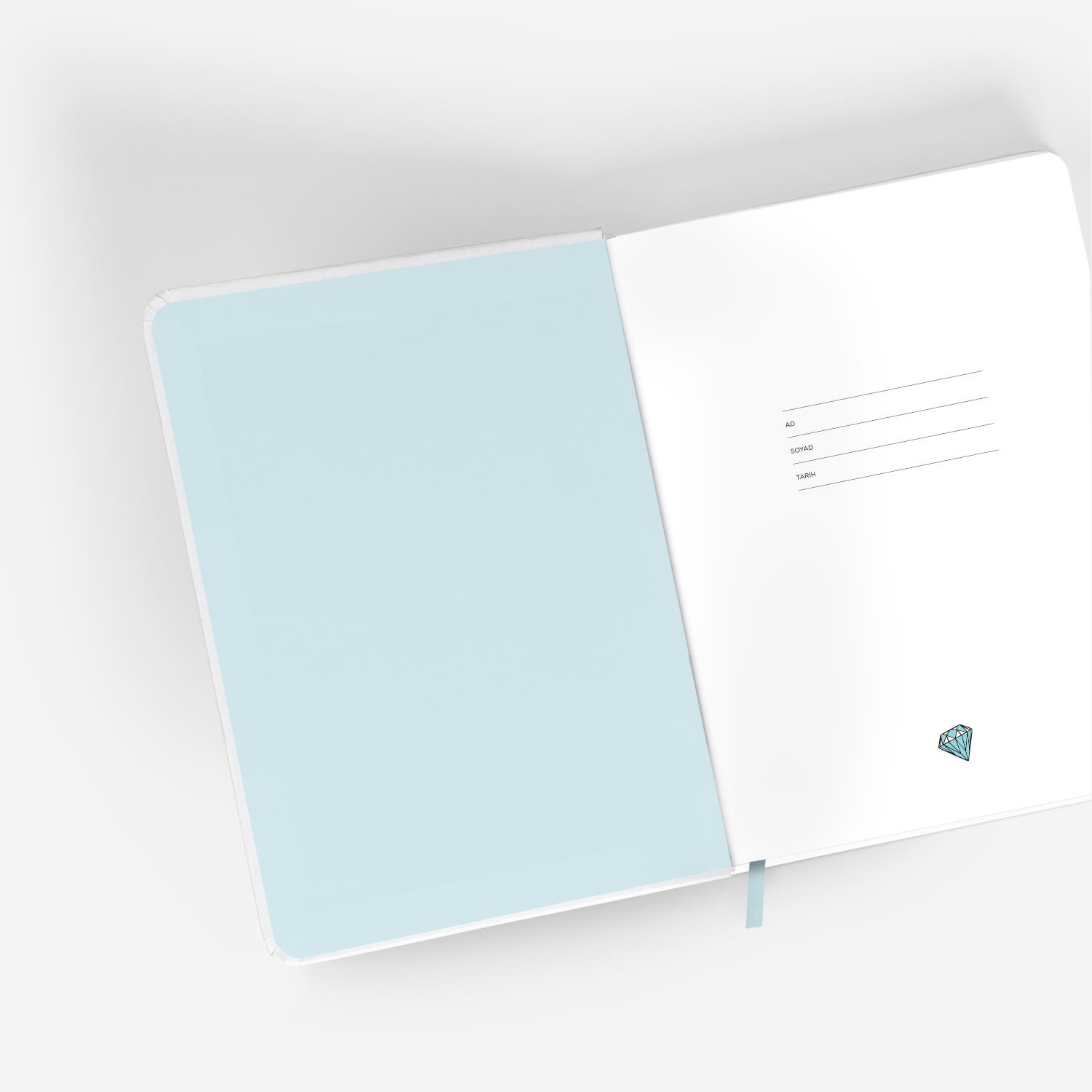 Hisli ŞeylerParlamak İçin Doğmuşum Sert Kapaklı Defter
