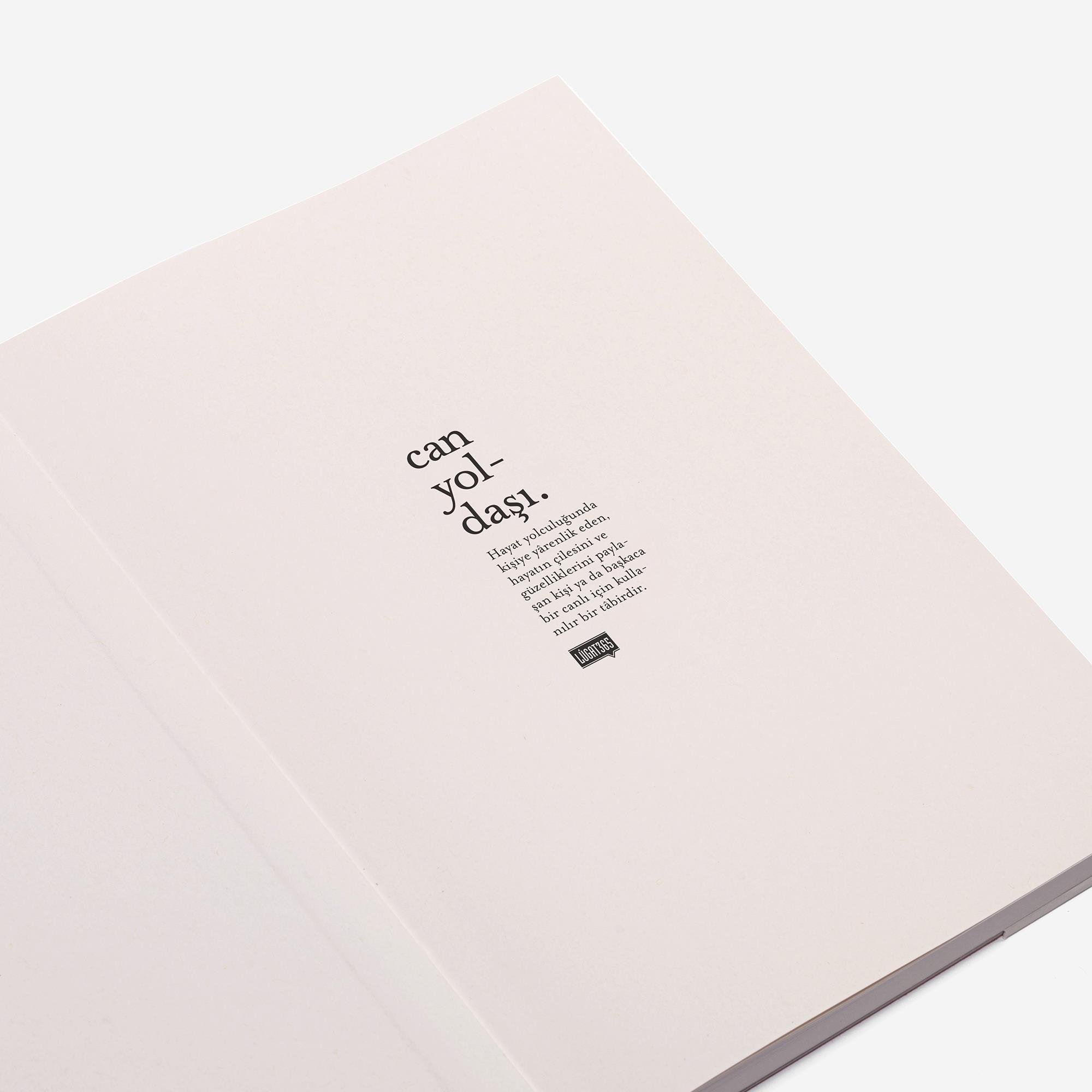 Lûgat365Can Yoldaşı Dolmakalem Uyumlu Defter