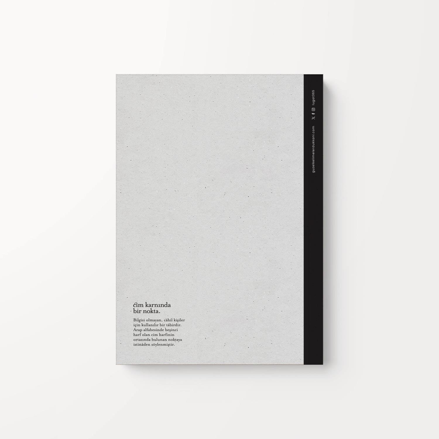 Lûgat365Cim Karnında Bir Nokta Defter