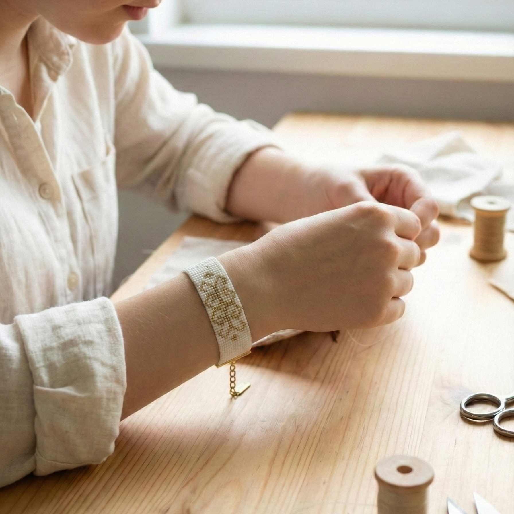 SevdiklerimizYula İstanbul | Eli Belinde Motifli Bileklik