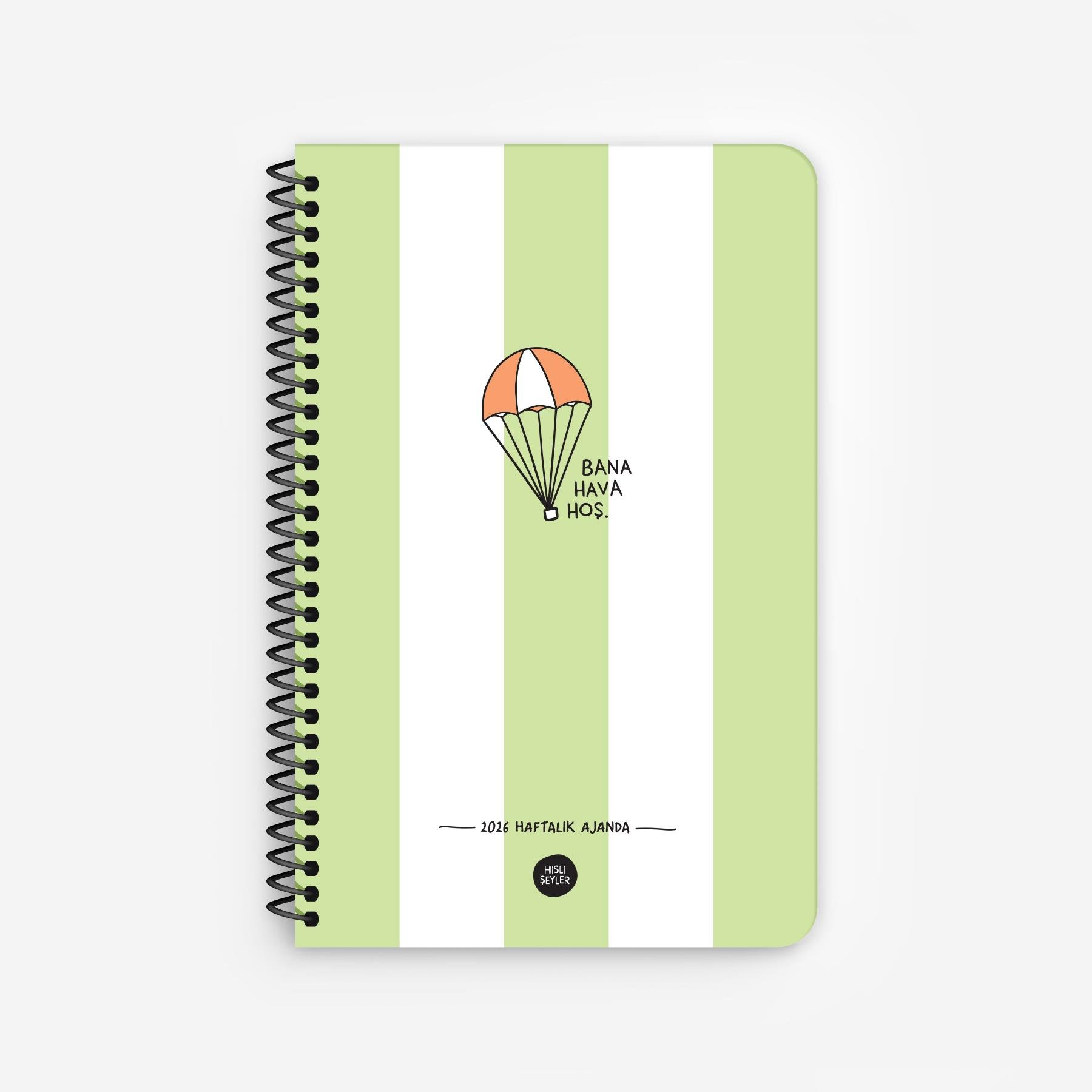 Hisli ŞeylerBana Hava Hoş 2026 Haftalık Ajanda