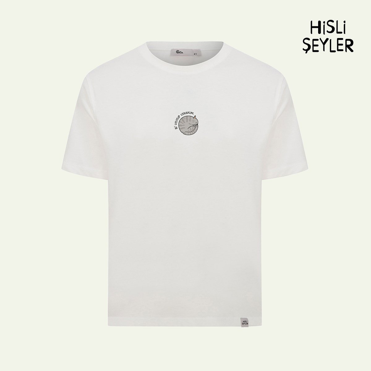 Hisli ŞeylerBi' Uyuyup Uyanalım Tişört | SuCo x Hisli Şeyler