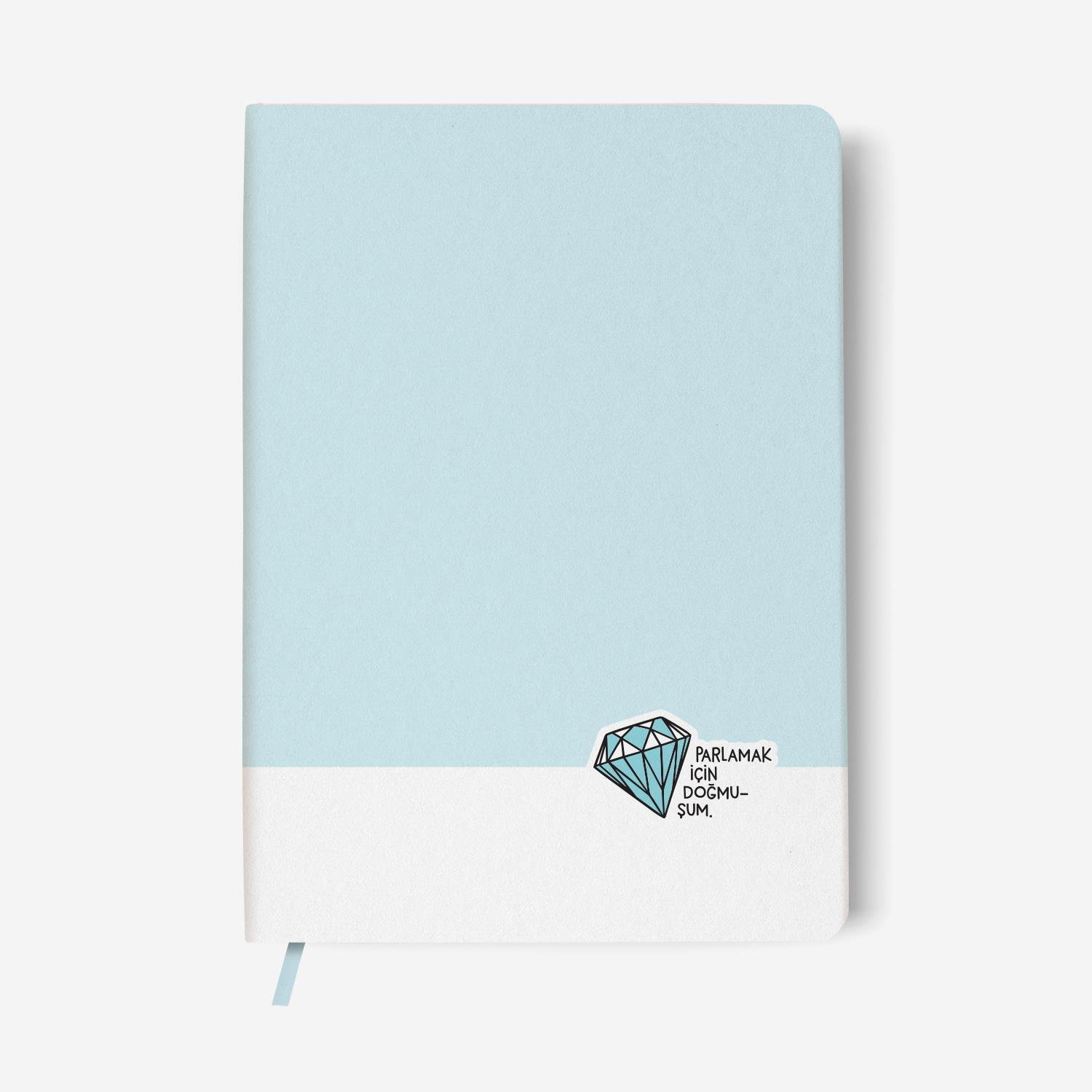 Hisli ŞeylerParlamak İçin Doğmuşum Sert Kapaklı Defter