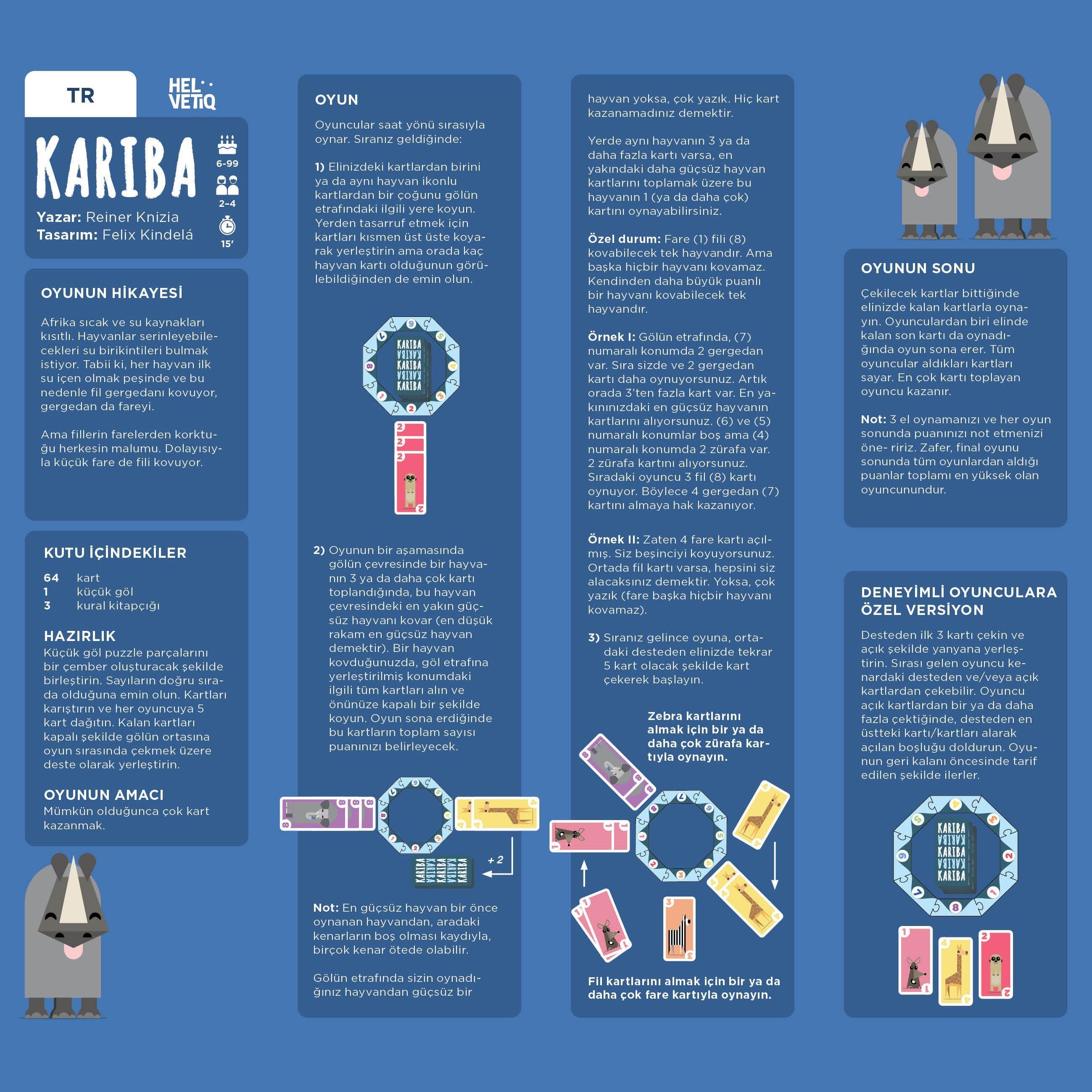 SevdiklerimizKariba Kart Oyunu