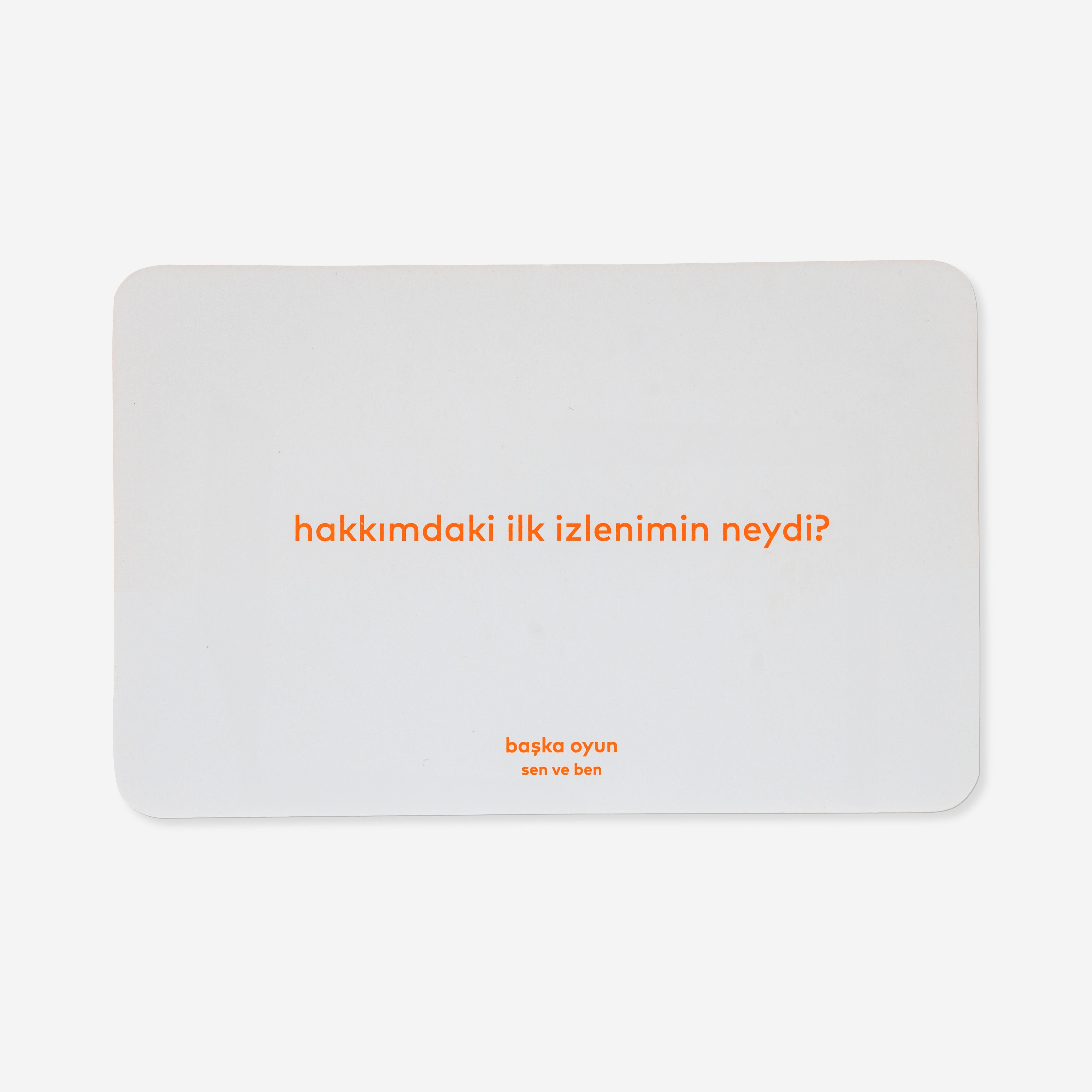 SevdiklerimizBaşka Oyun | Sen ve Ben