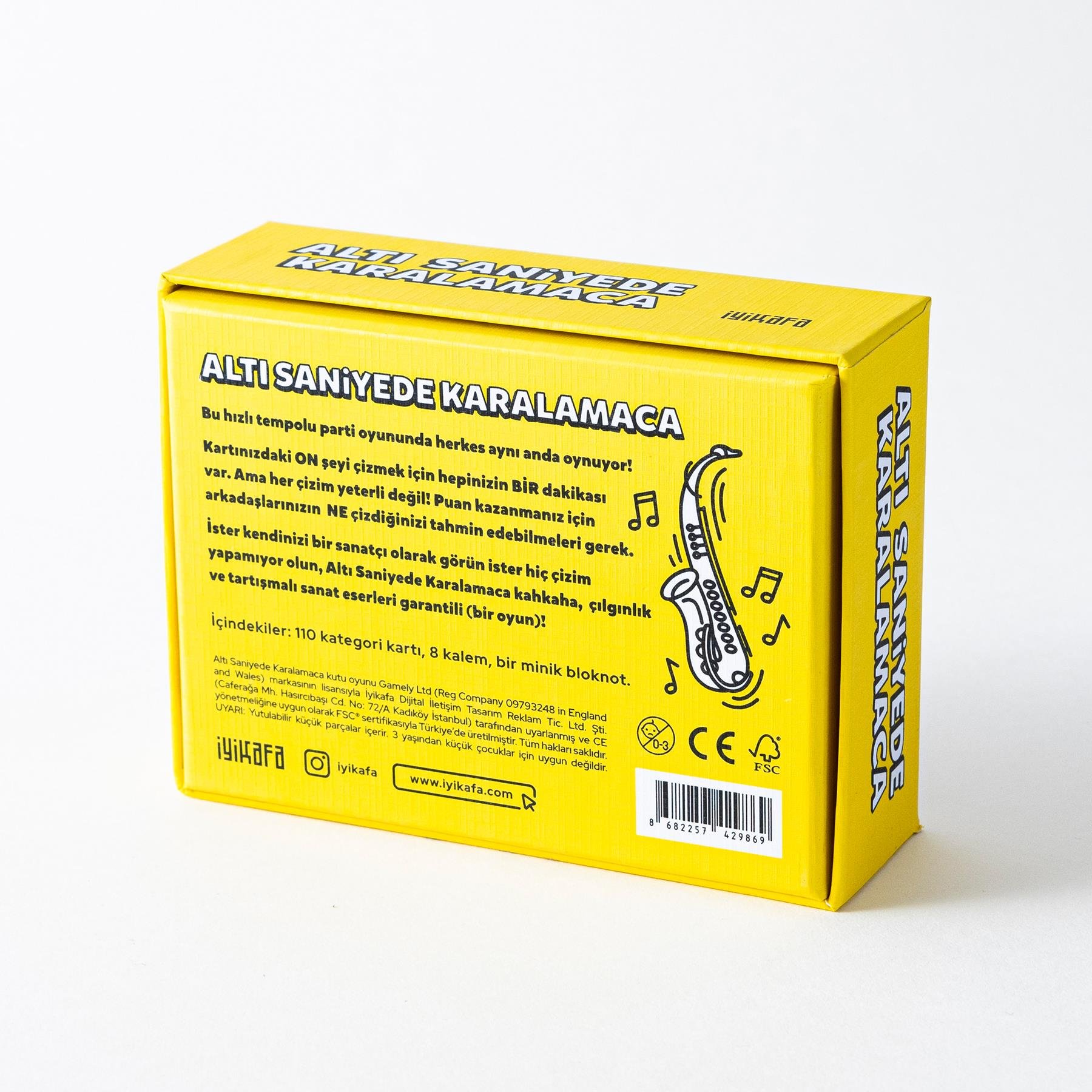 İyikafaAltı Saniyede Karalamaca