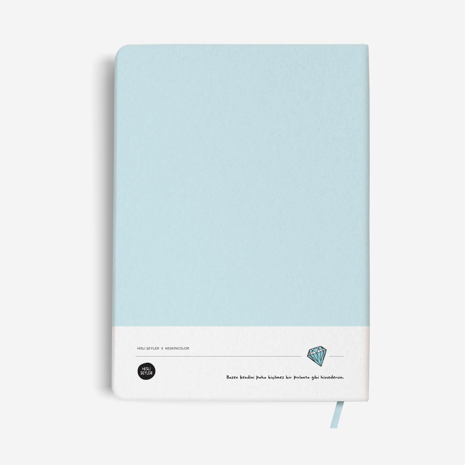 Hisli ŞeylerParlamak İçin Doğmuşum Sert Kapaklı Defter