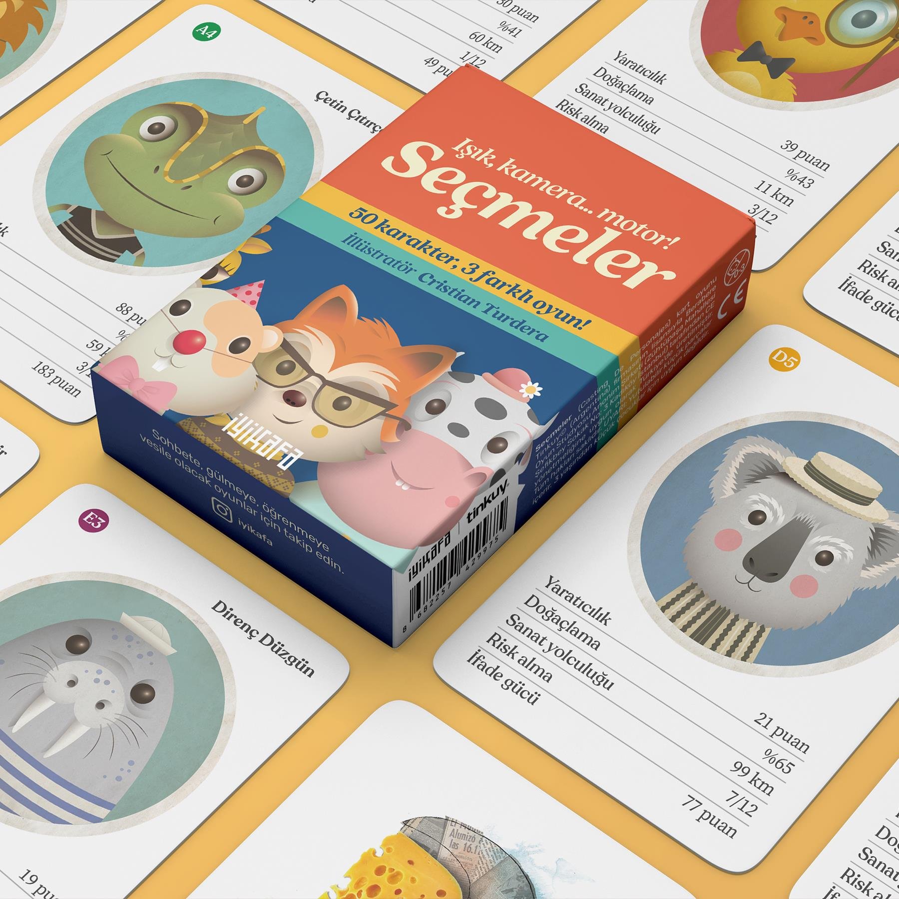 İyikafaSeçmeler Kart Oyunu