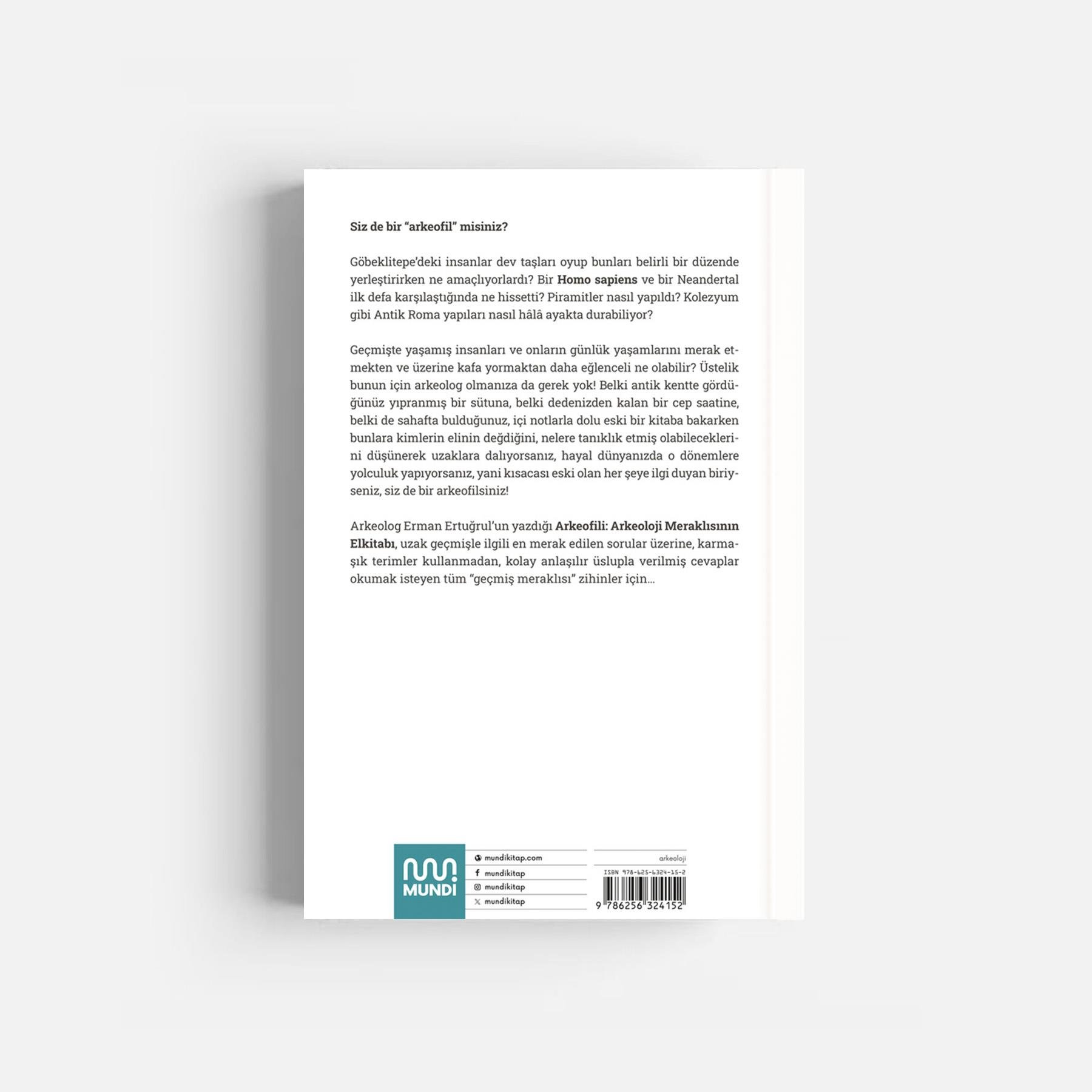 Kitap SeçkimizArkeofili: Arkeoloji Meraklısının Elkitabı