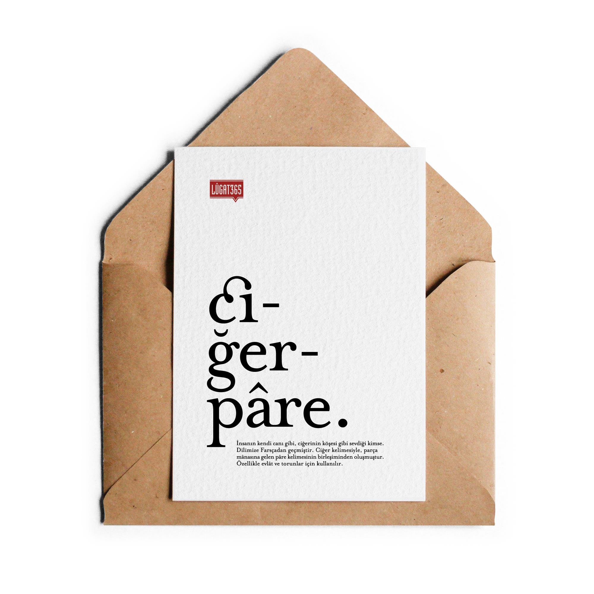 Lûgat365Ciğerpâre Kartpostal