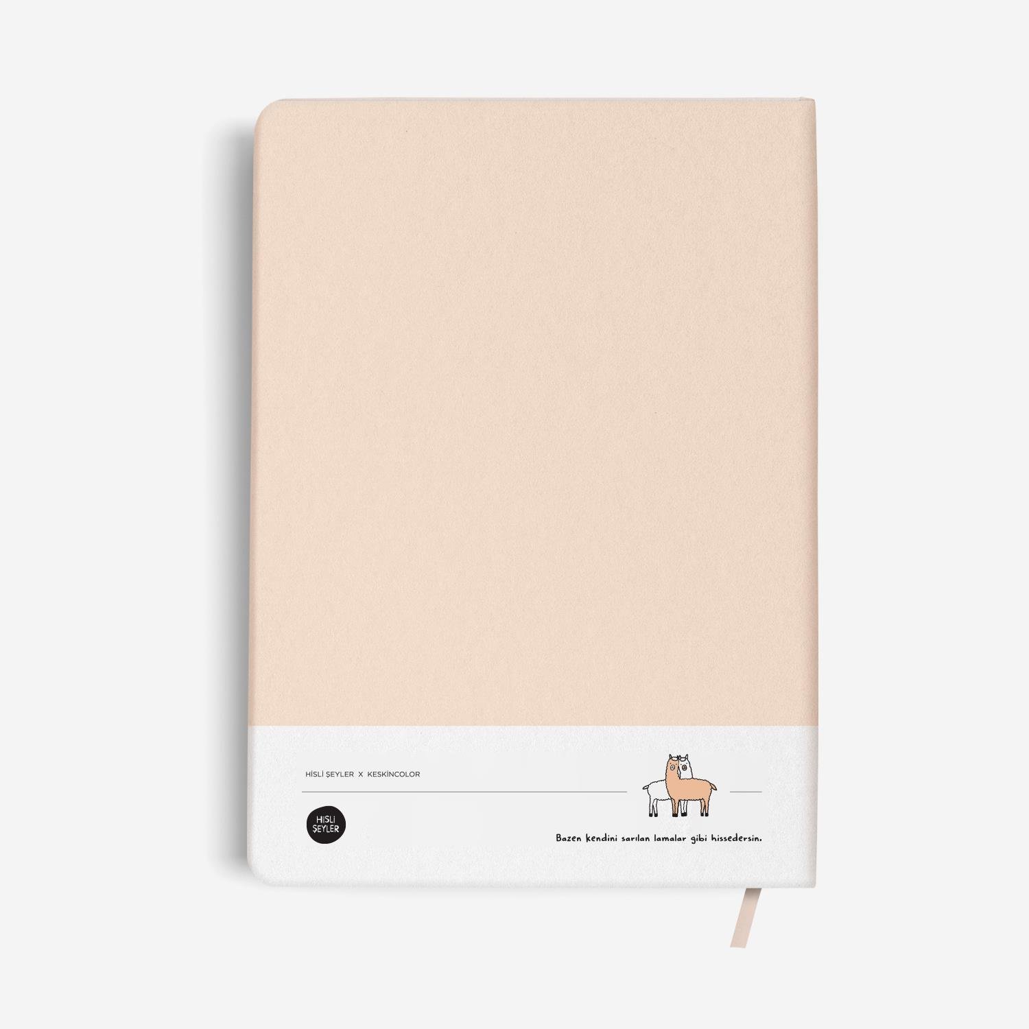 Hisli ŞeylerBiz Ayrılamayız Sert Kapaklı Defter