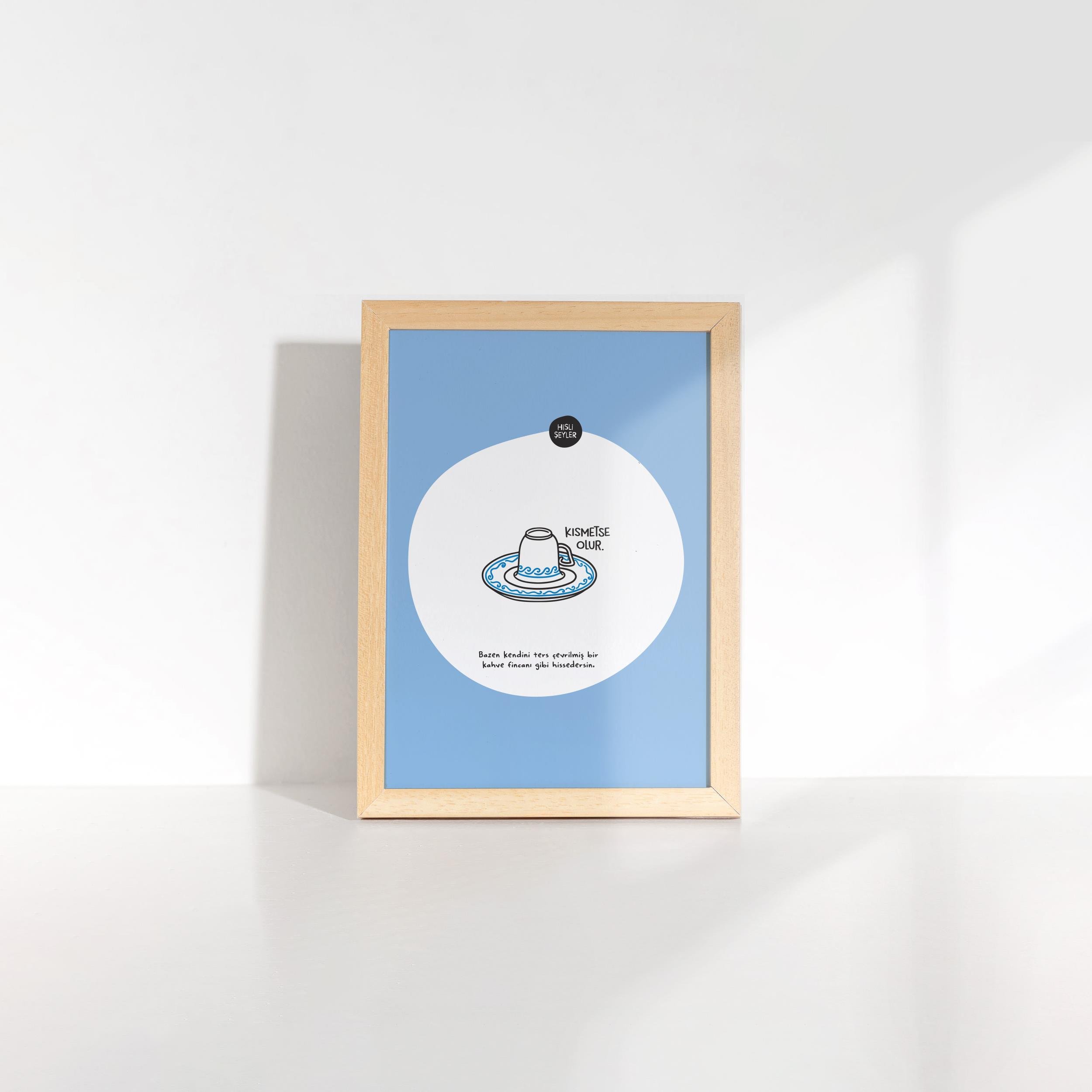 Hisli ŞeylerKısmetse Olur Çerçeveli Mini Poster