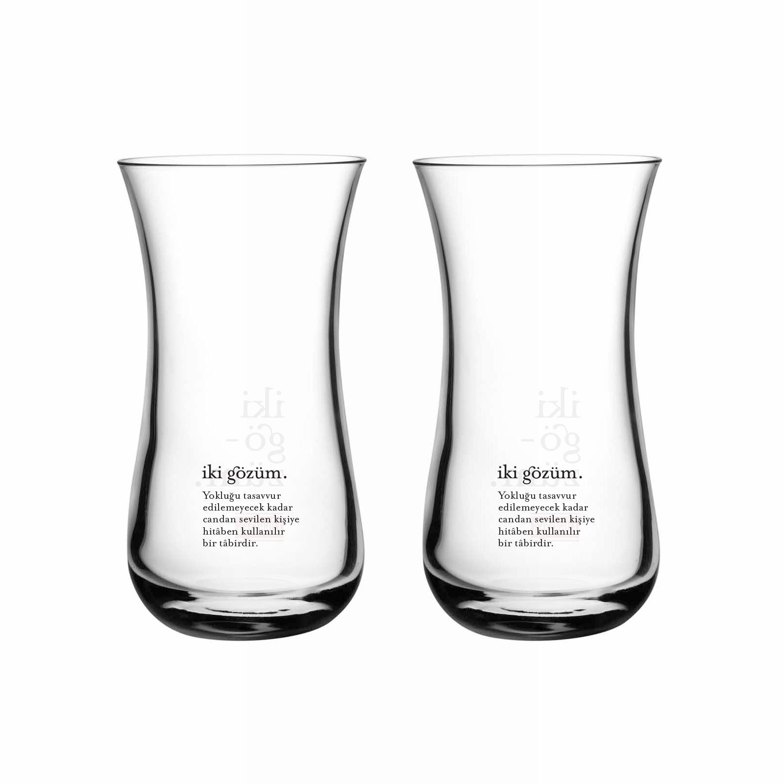 Lûgat365İki Gözüm Bardak Seti 2'li