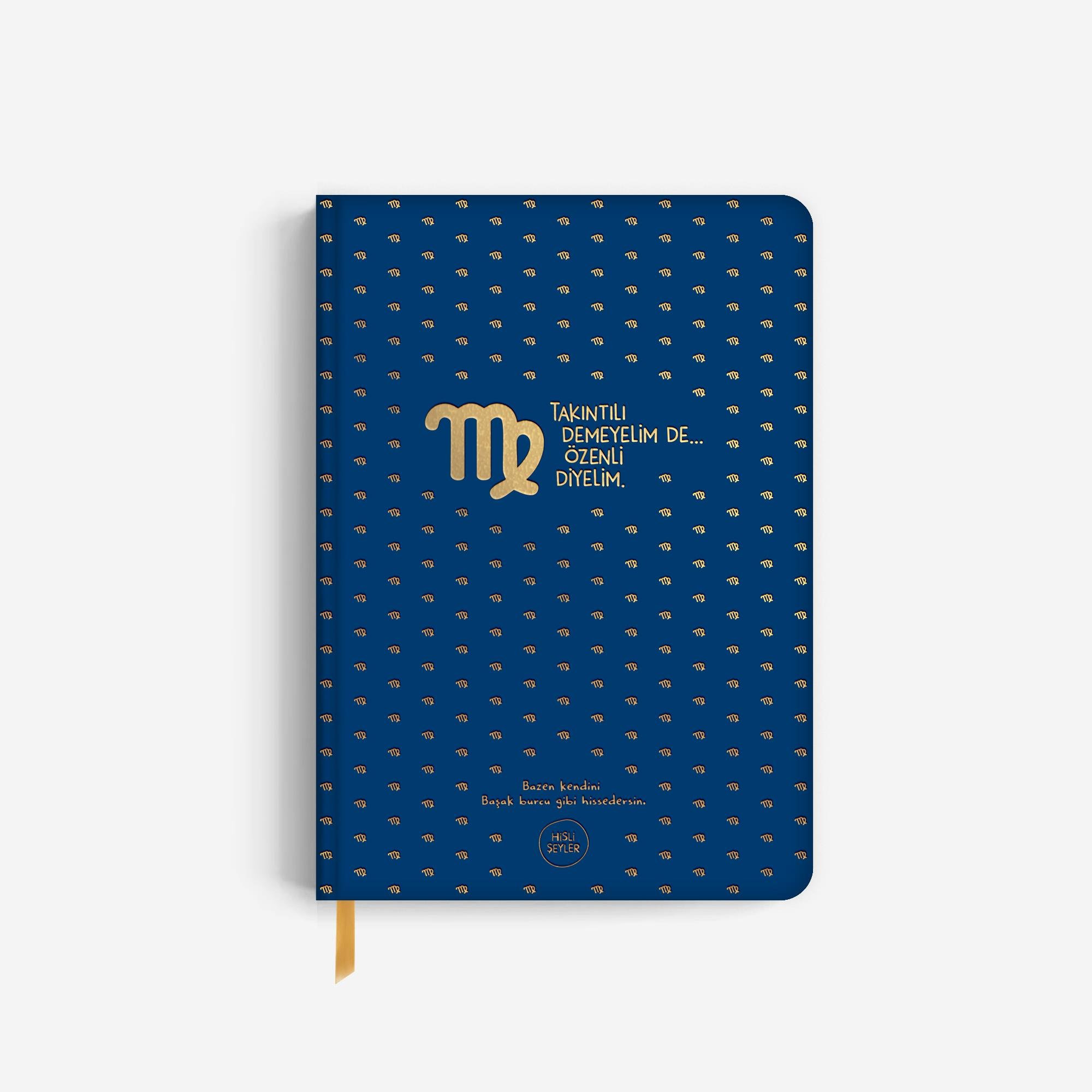 Hisli ŞeylerHisli Şeyler Başak Burcu Sert Kapaklı Defter