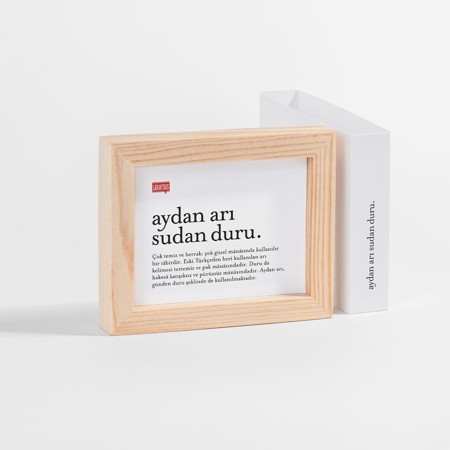 Lûgat365Aydan Arı Sudan Duru Minik Çerçeve