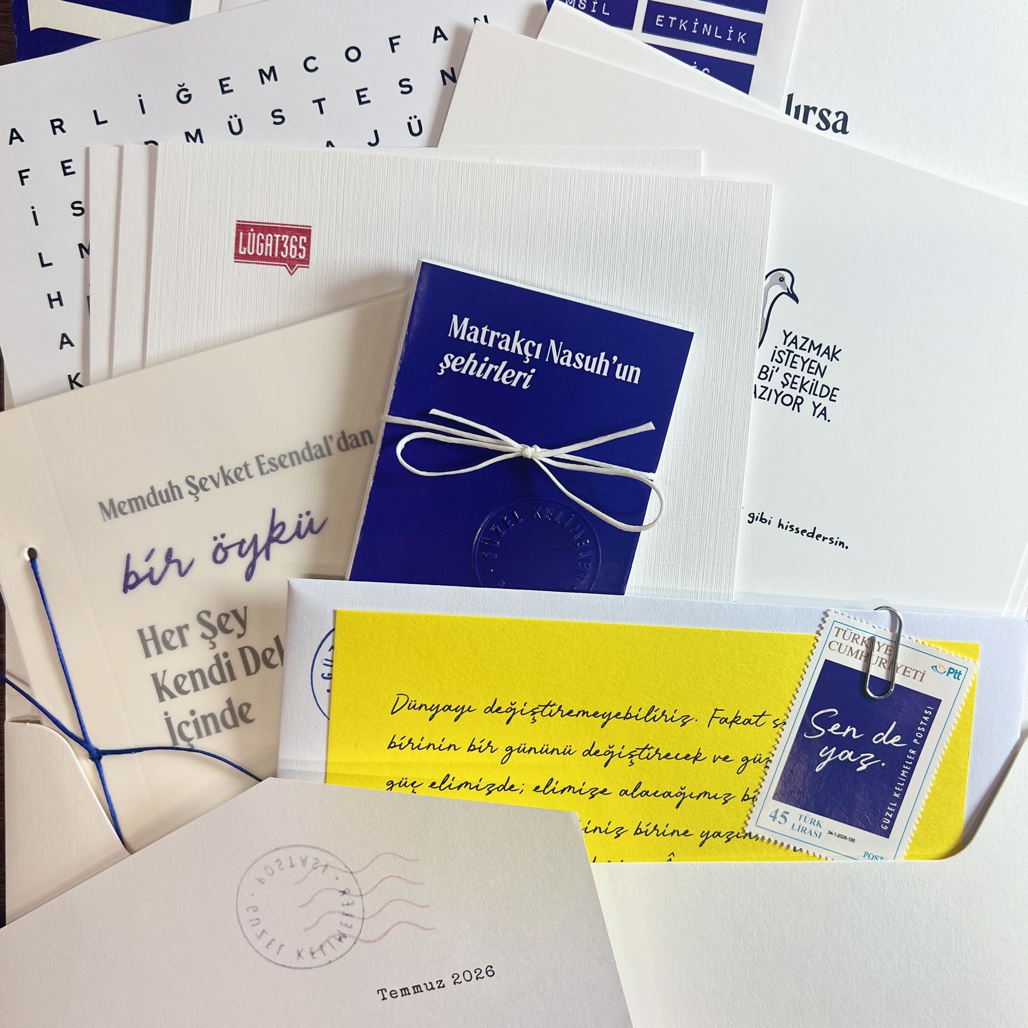 Güzel Kelimeler PostasıGüzel Kelimeler Postası | Temmuz 2026 | Sayı: 1 / 100