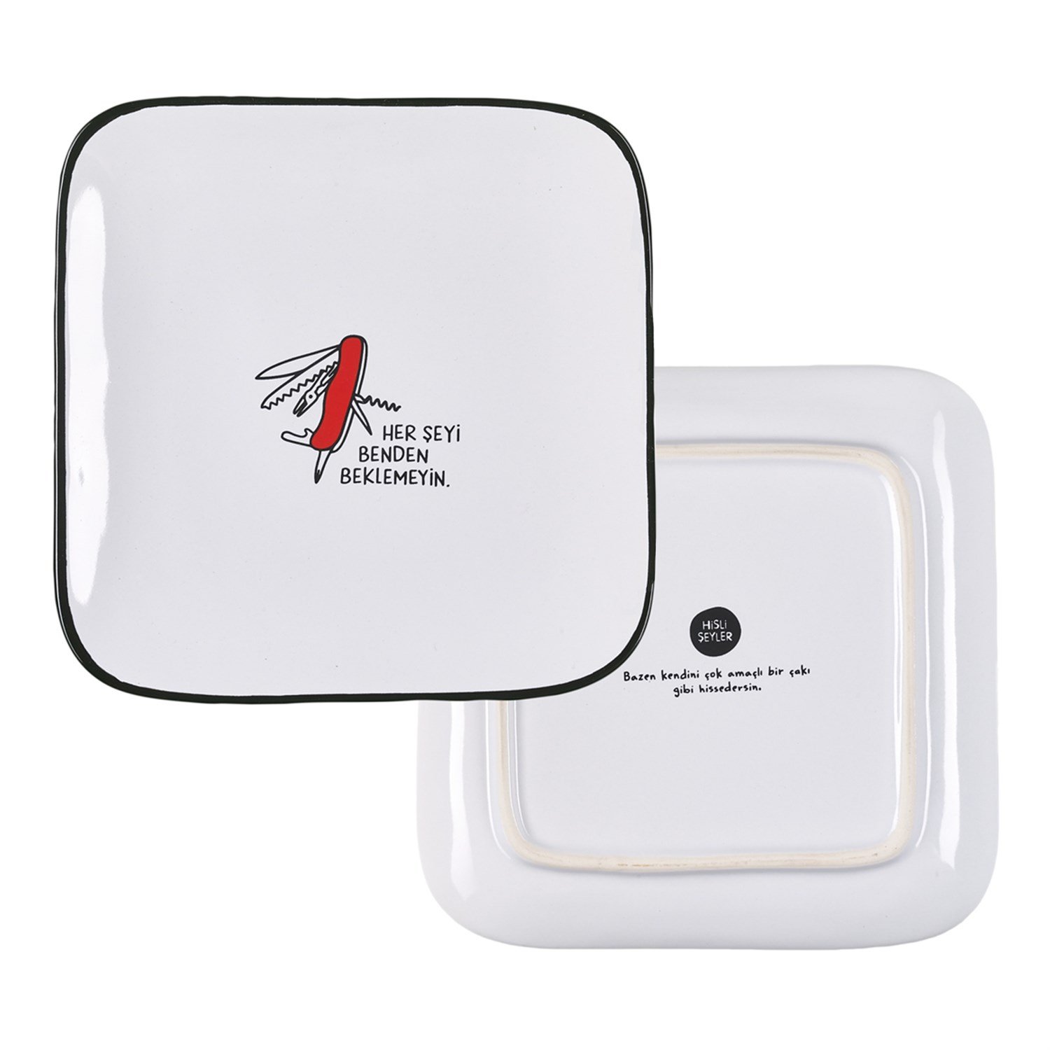 Hisli ŞeylerBenden Beklemeyin Tabak