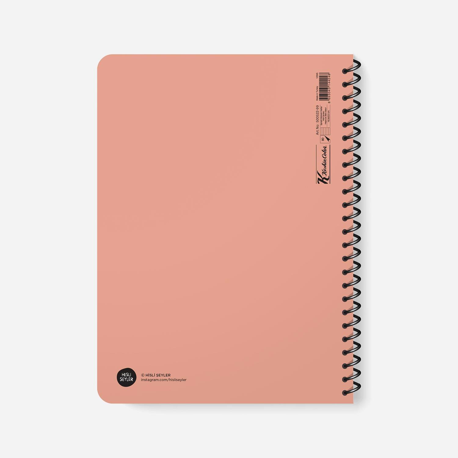Hisli ŞeylerBeni Bulur Spiralli Defter