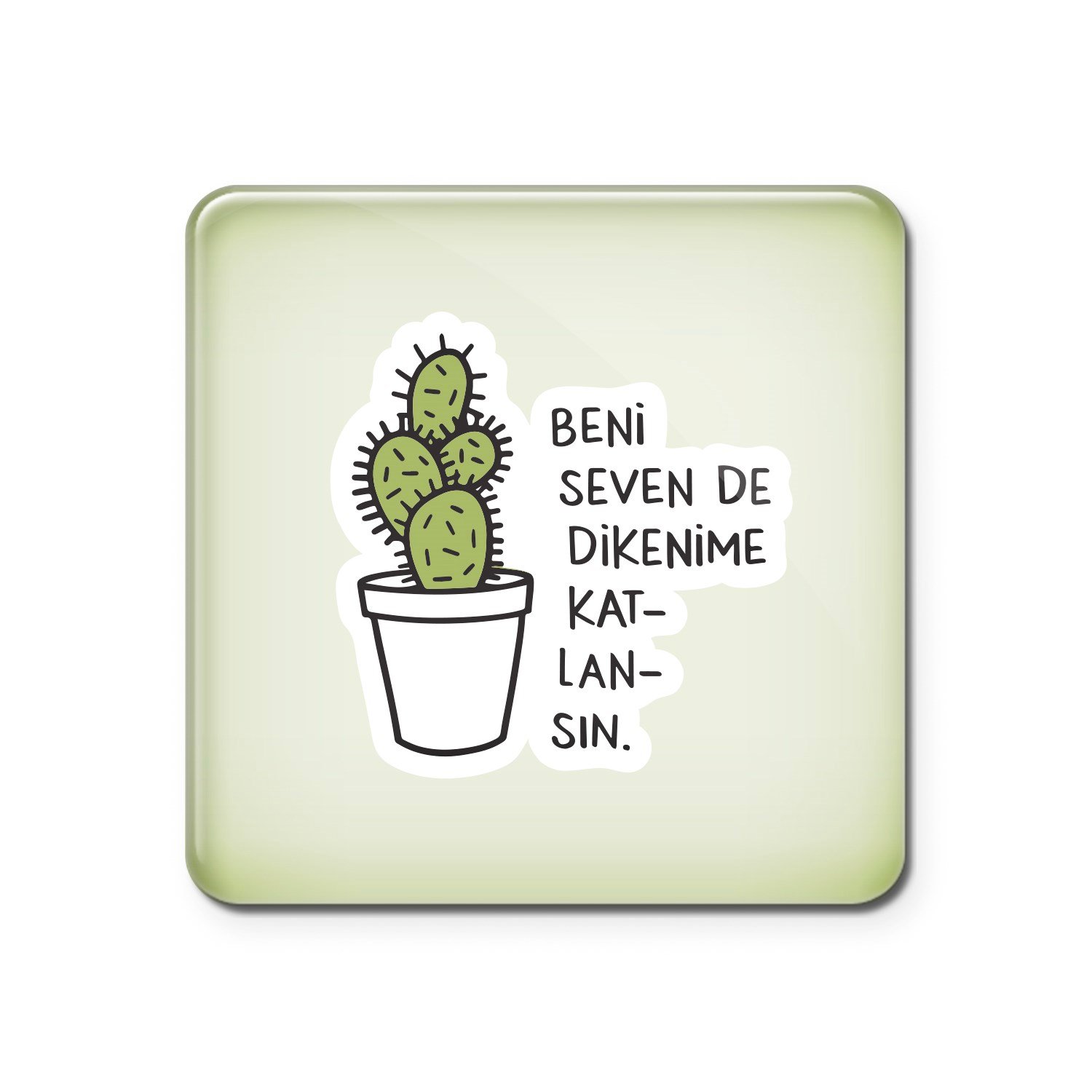 Hisli ŞeylerDikenime Katlansın Magnet