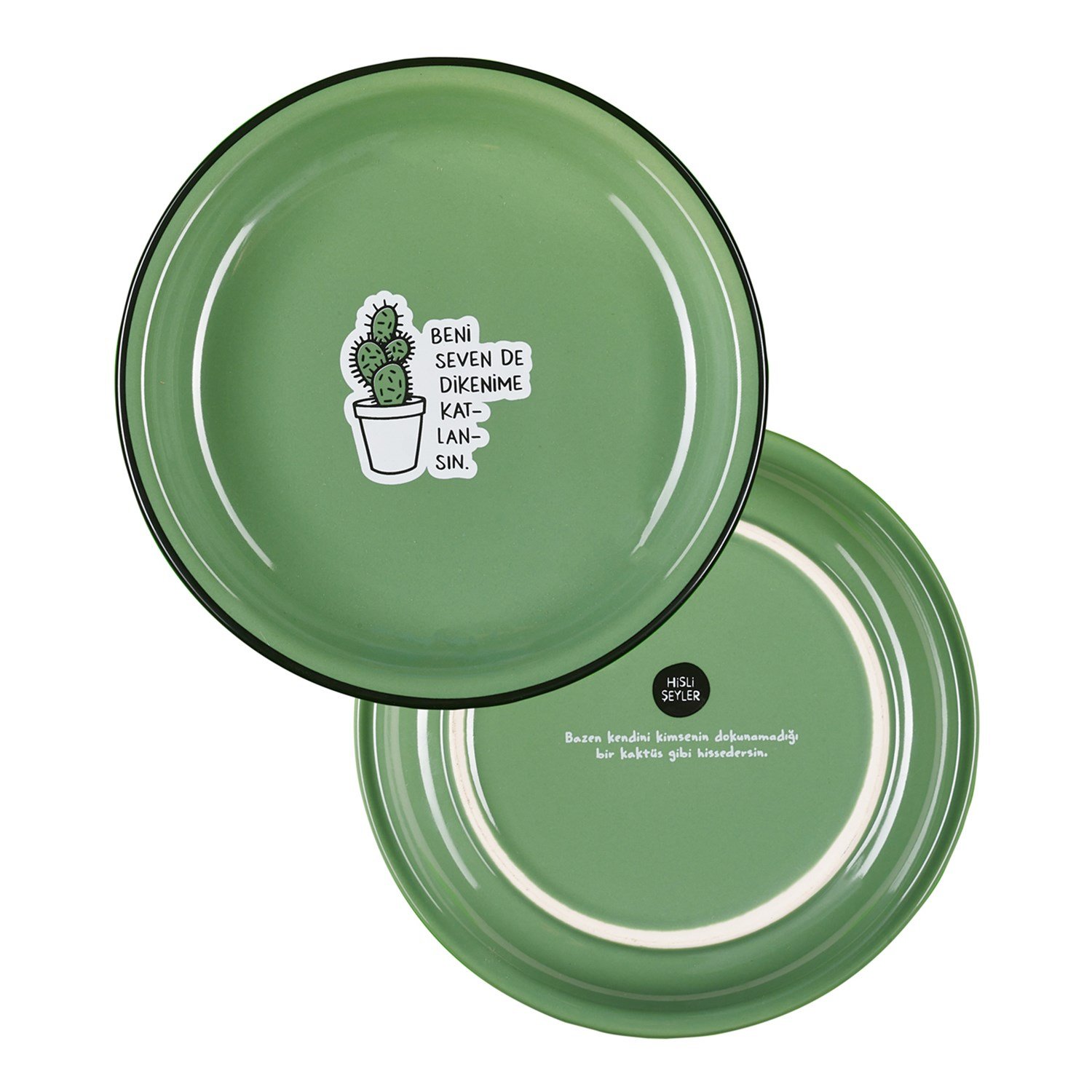 Hisli ŞeylerDikenime Katlansın Tabak