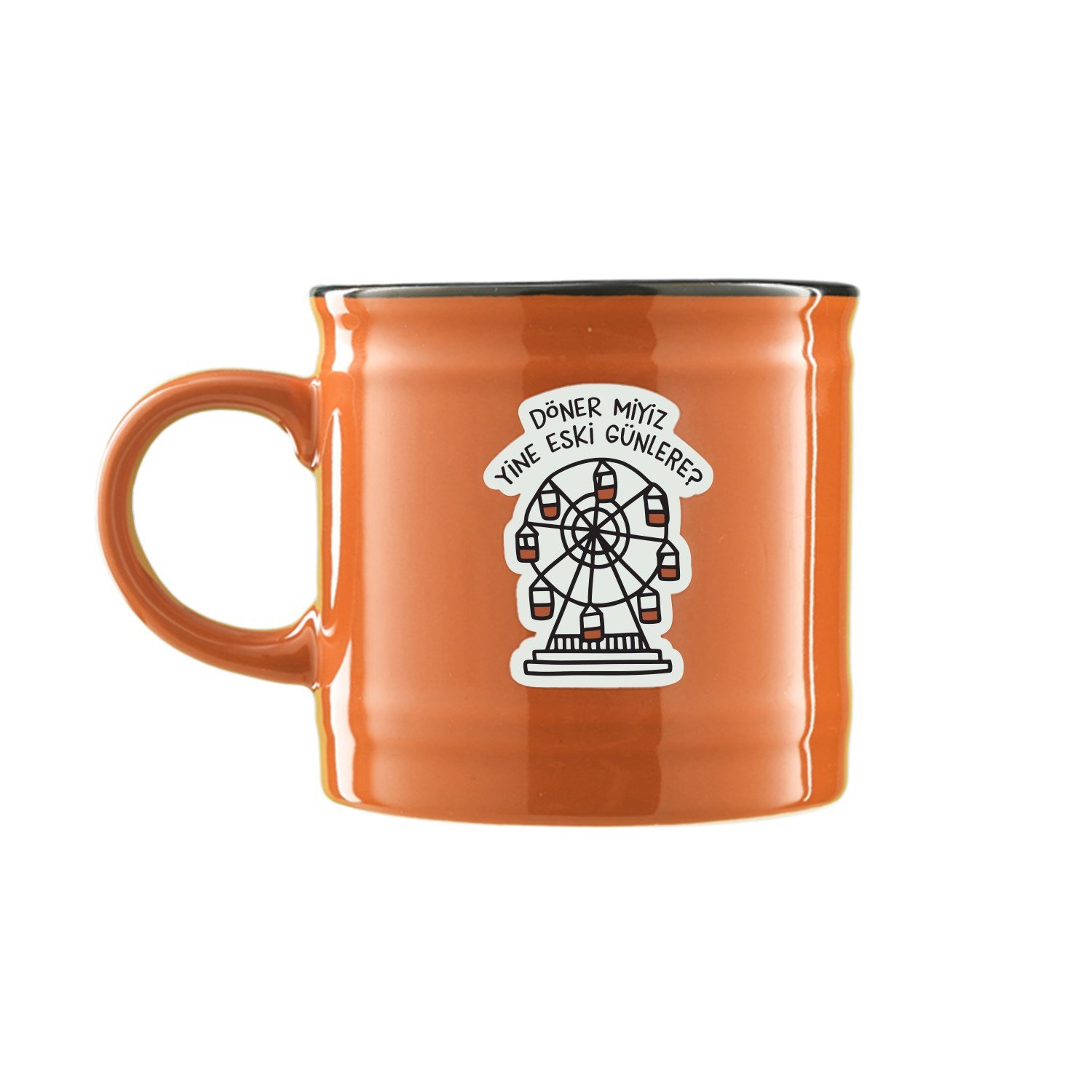 Hisli ŞeylerDöner miyiz Renkli Kupa