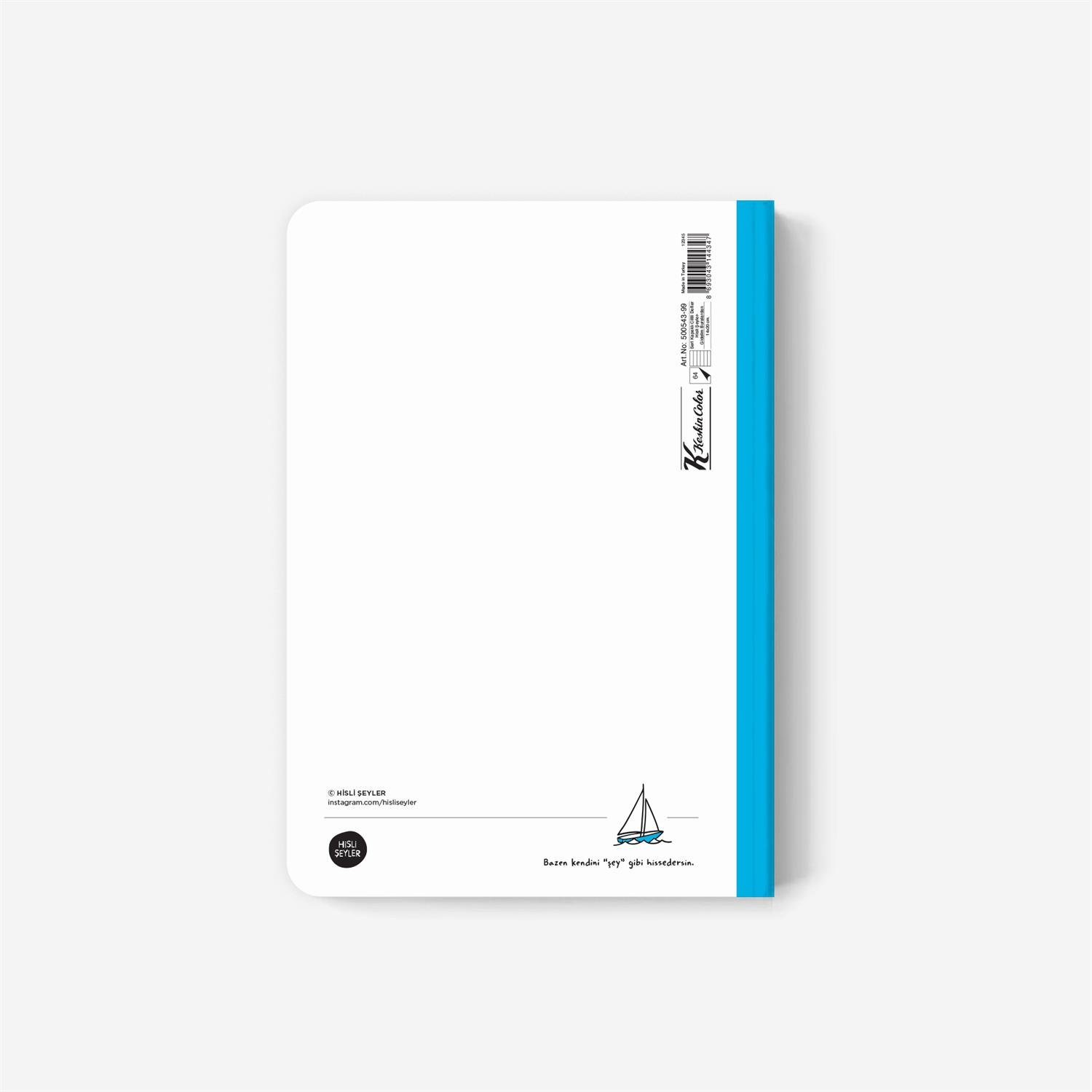 Hisli ŞeylerGidelim Buralardan Sert Kapaklı Defter