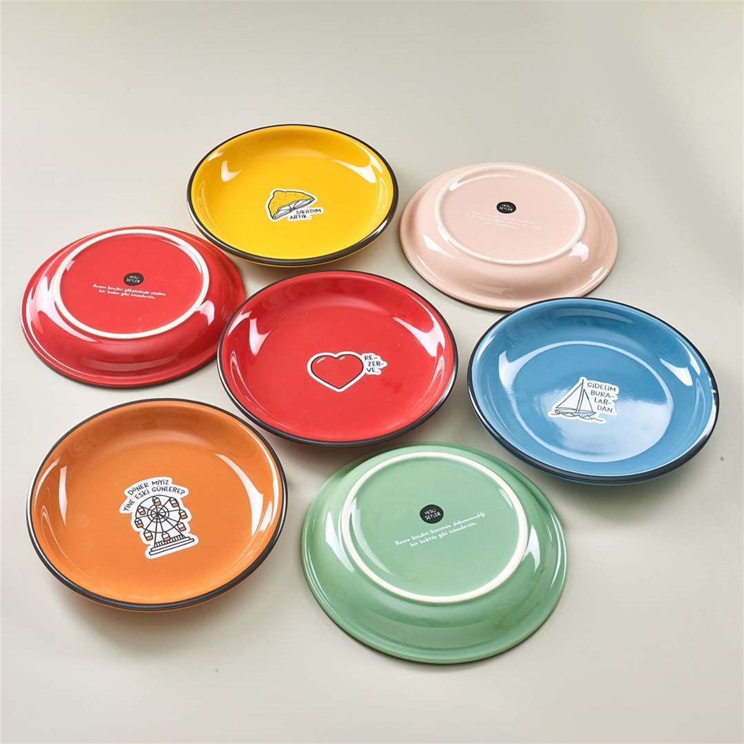 Hisli Şeylerİyi ki Varsın Tabak