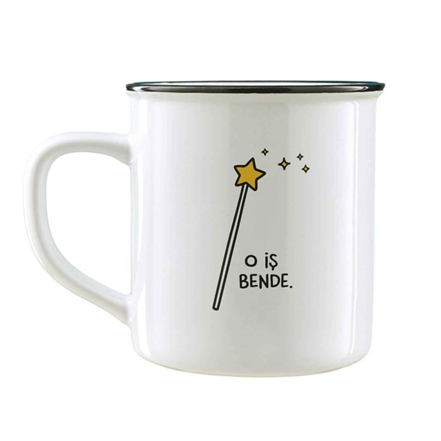 Hisli ŞeylerO İş Bende Büyük Kupa