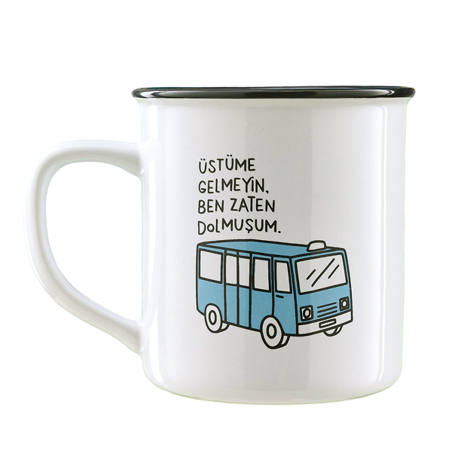 Hisli ŞeylerZaten Dolmuşum Büyük Kupa