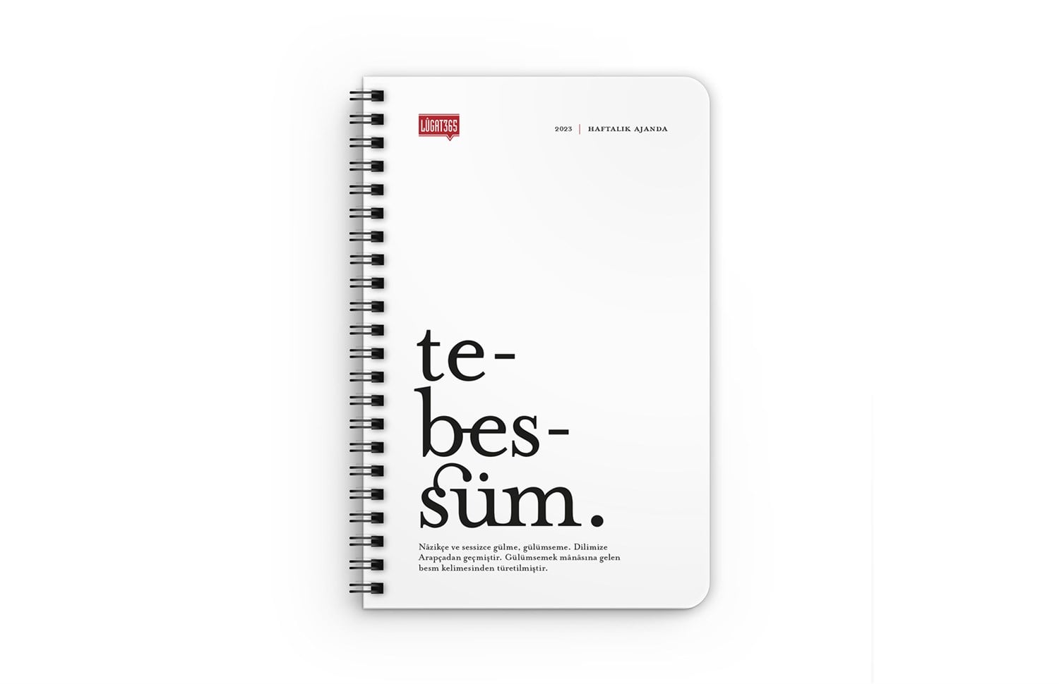 Lûgat3652023 Güzel Kelimeler Takvimi & Tebessüm Ajanda Seti