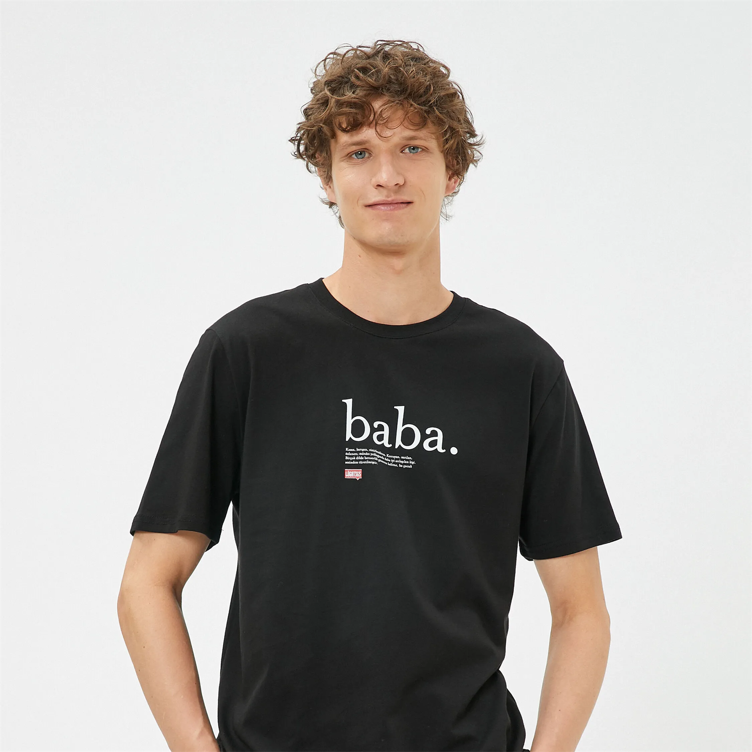 Lûgat365Baba Siyah Tişört