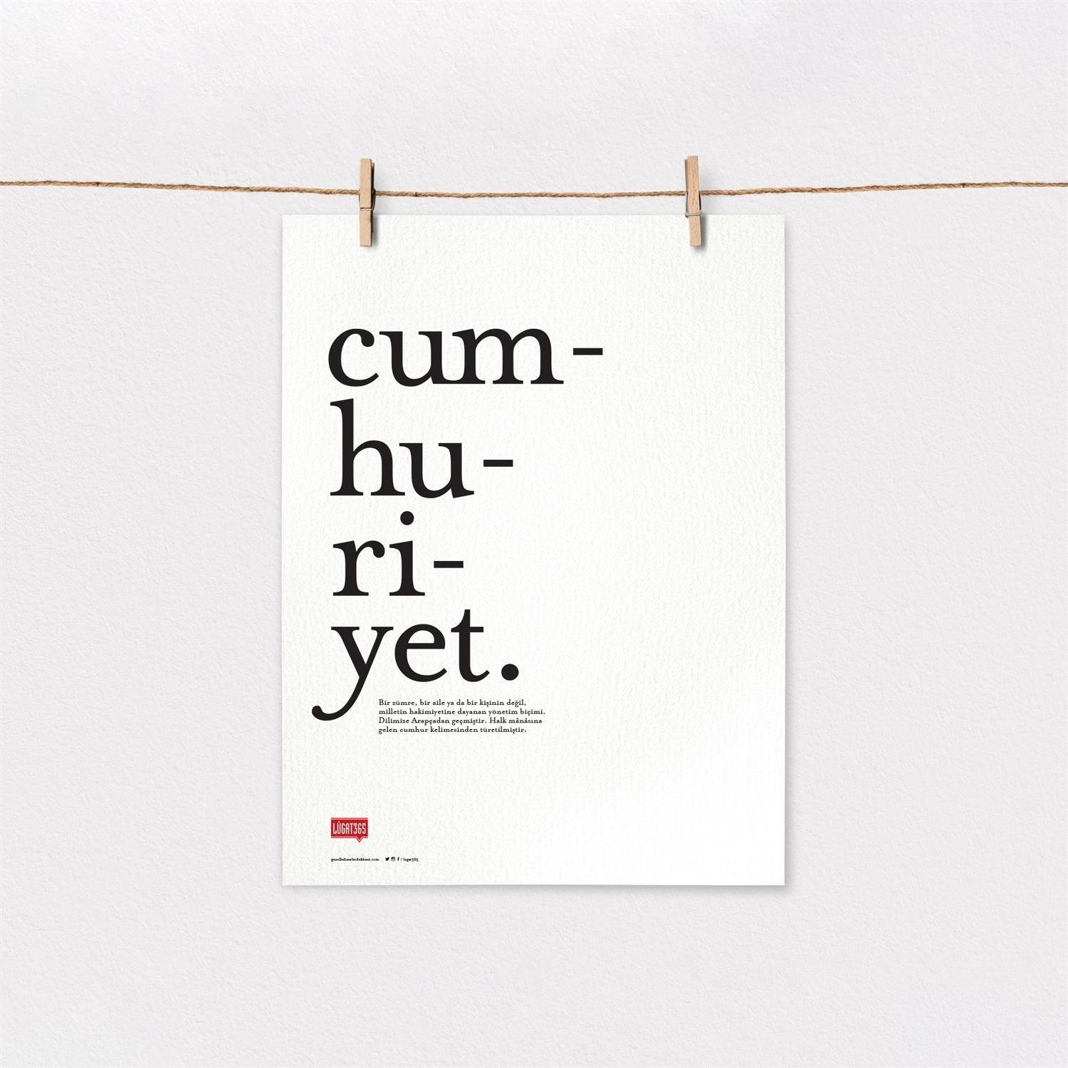 Lûgat365Cumhuriyet Poster