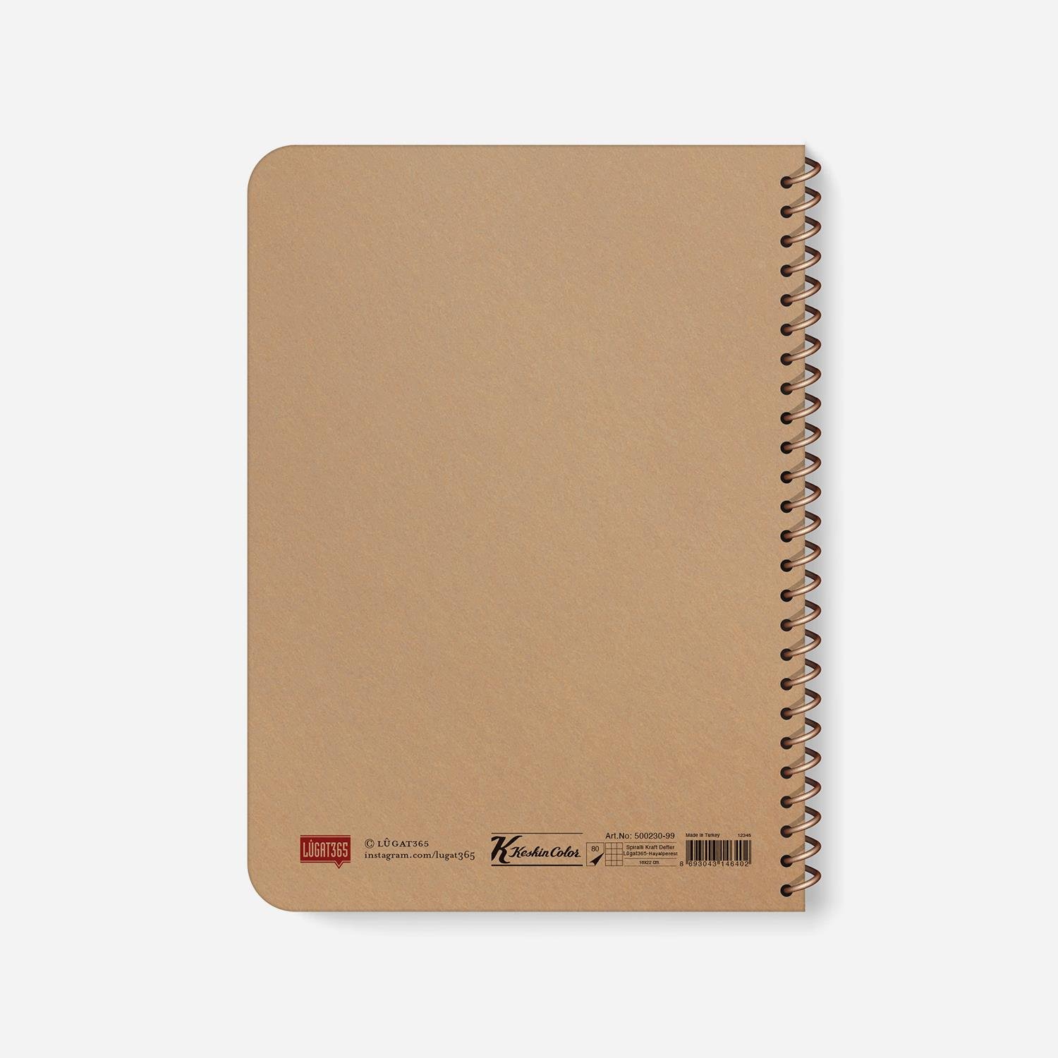 Lûgat365Deryâdil Spiralli Defter & Kalem Seti
