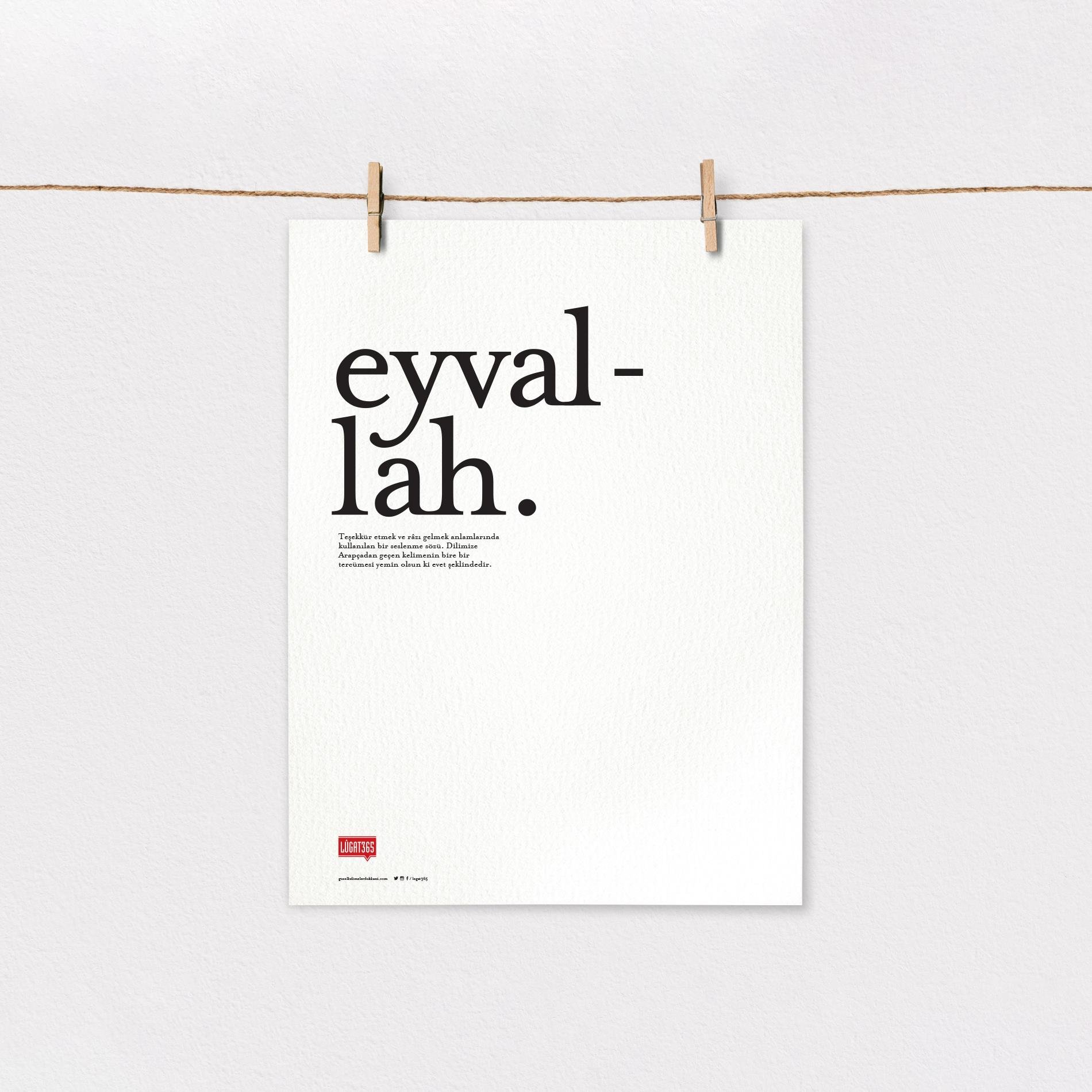 Lûgat365Eyvallah Poster