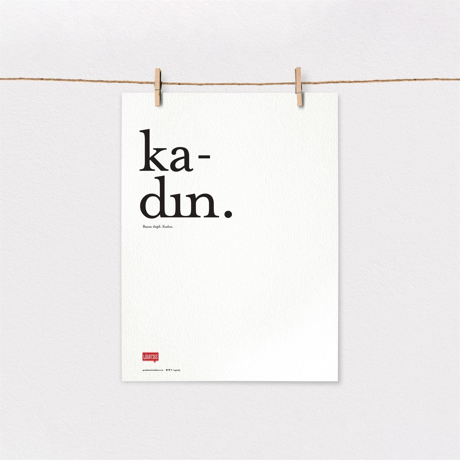 Lûgat365Kadın Poster