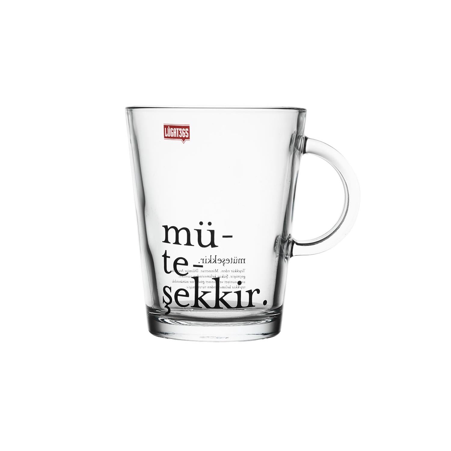 Lûgat365Müteşekkir Cam Kupa