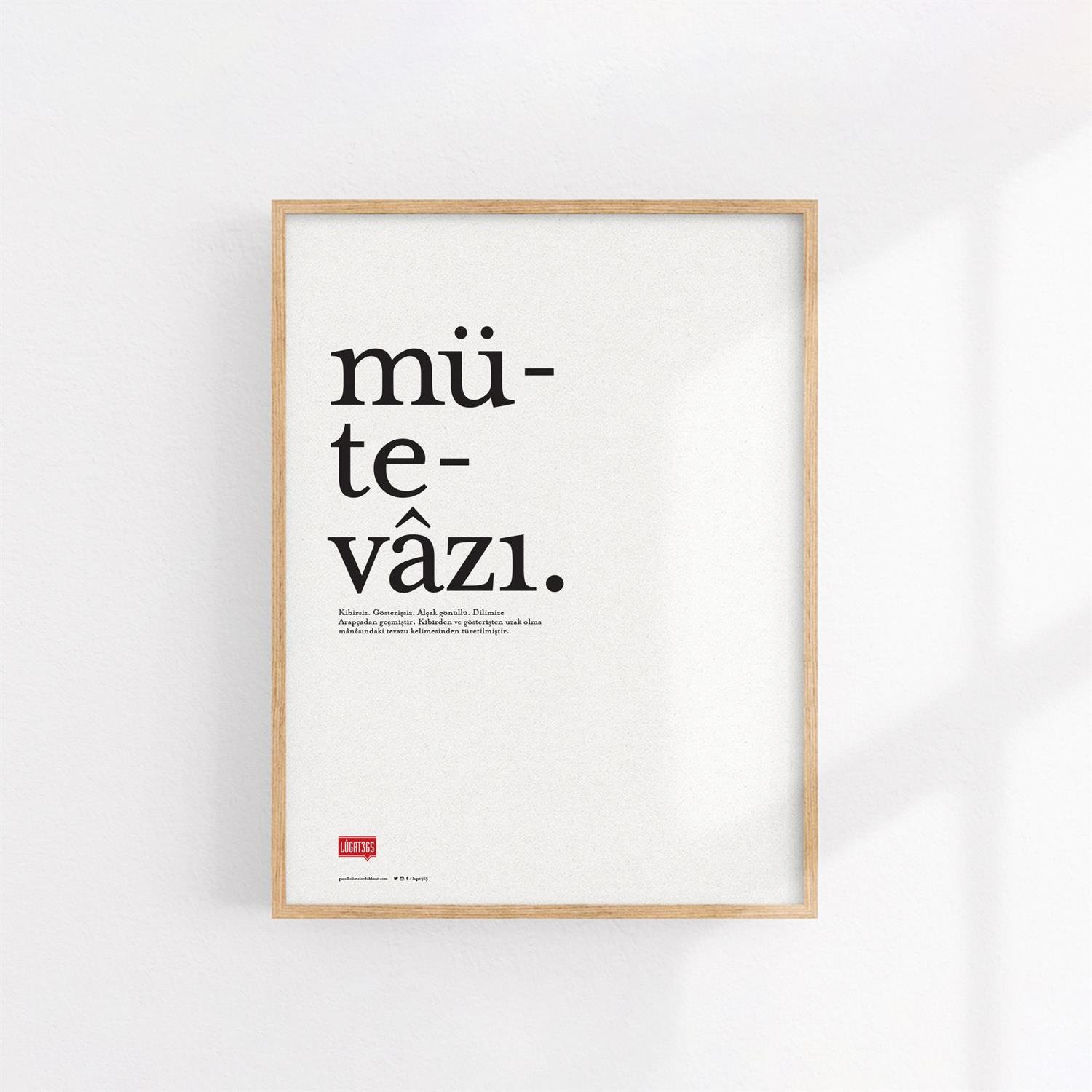 Lûgat365Mütevâzı Poster