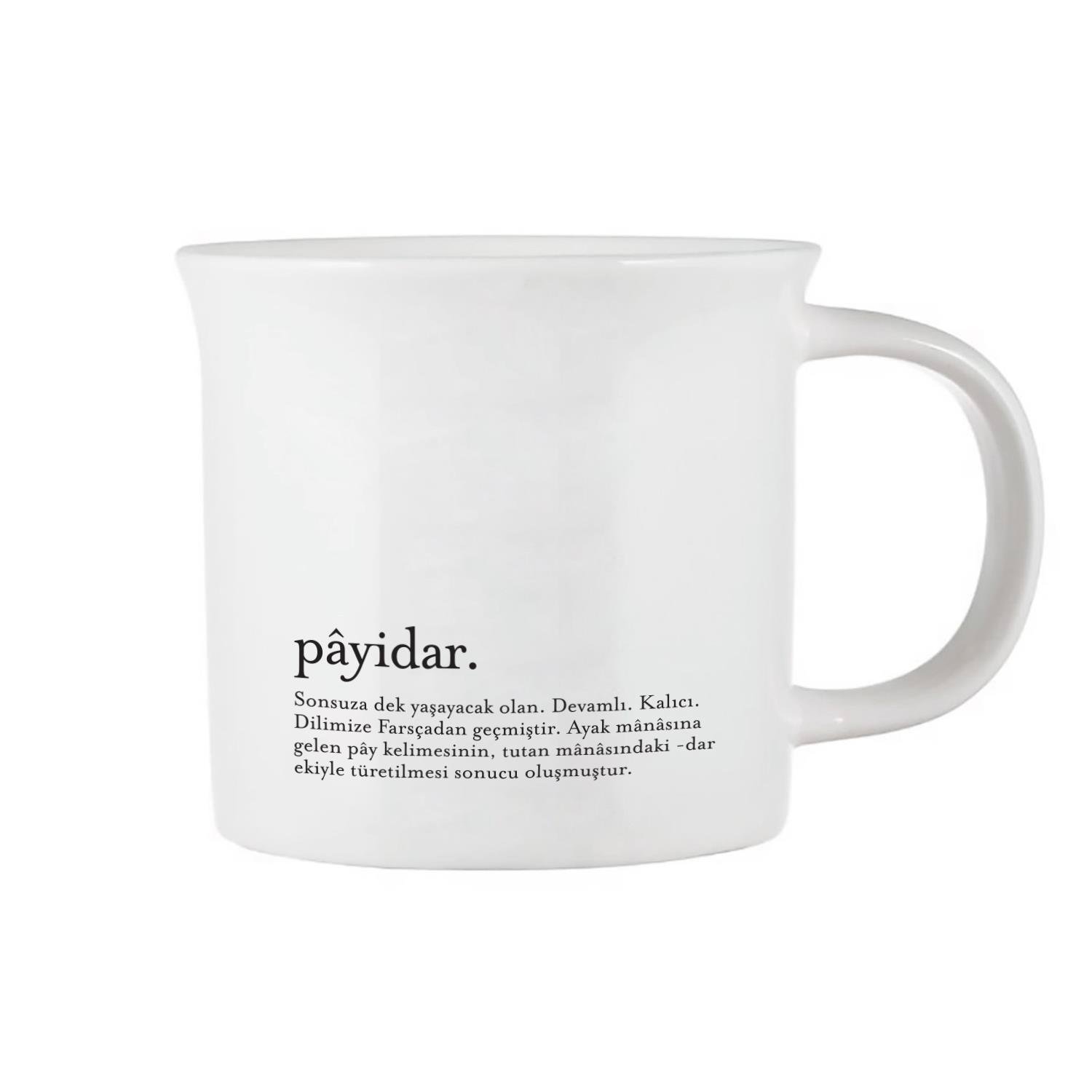 Lûgat365Payidar Porselen Kupa