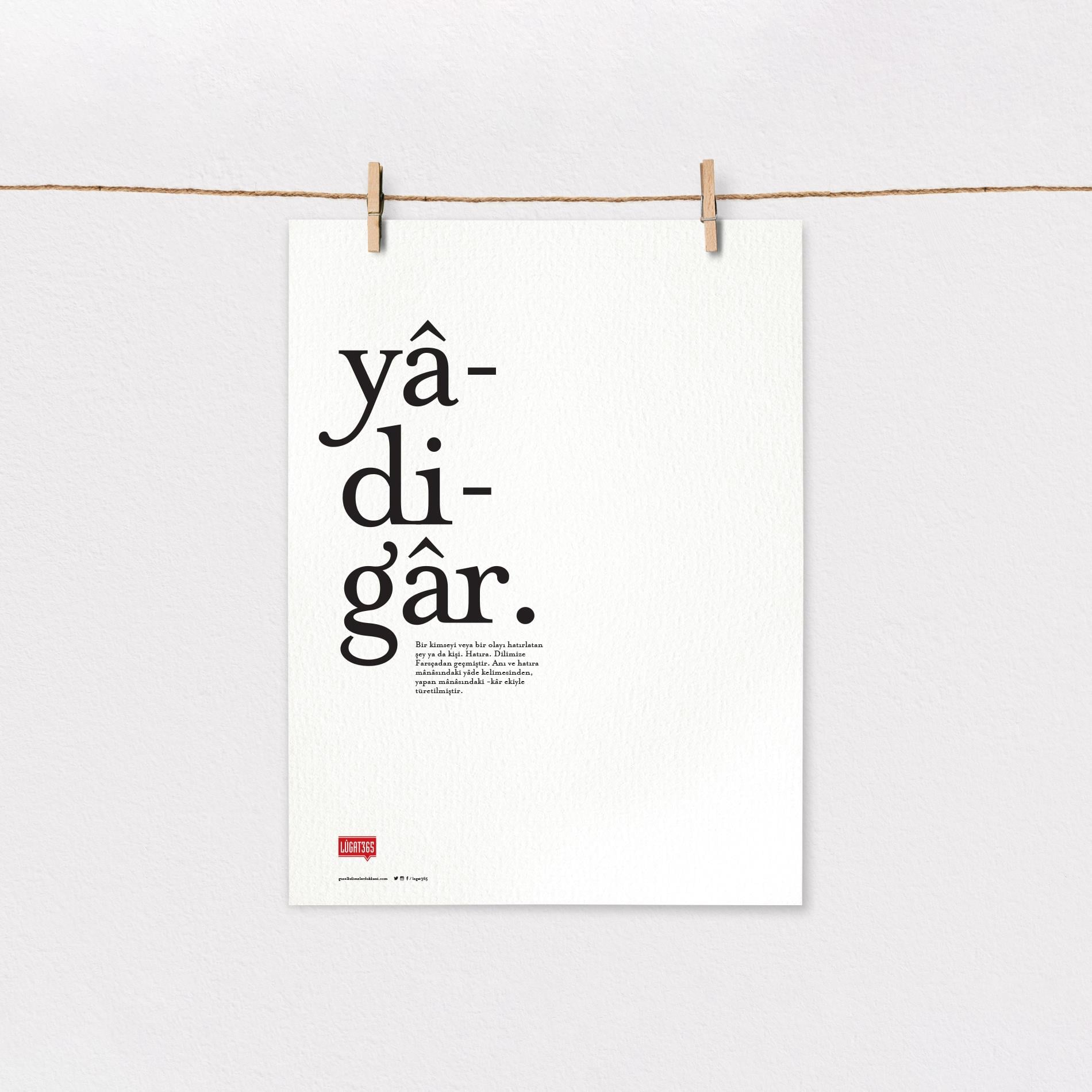 Lûgat365Yâdigâr Poster
