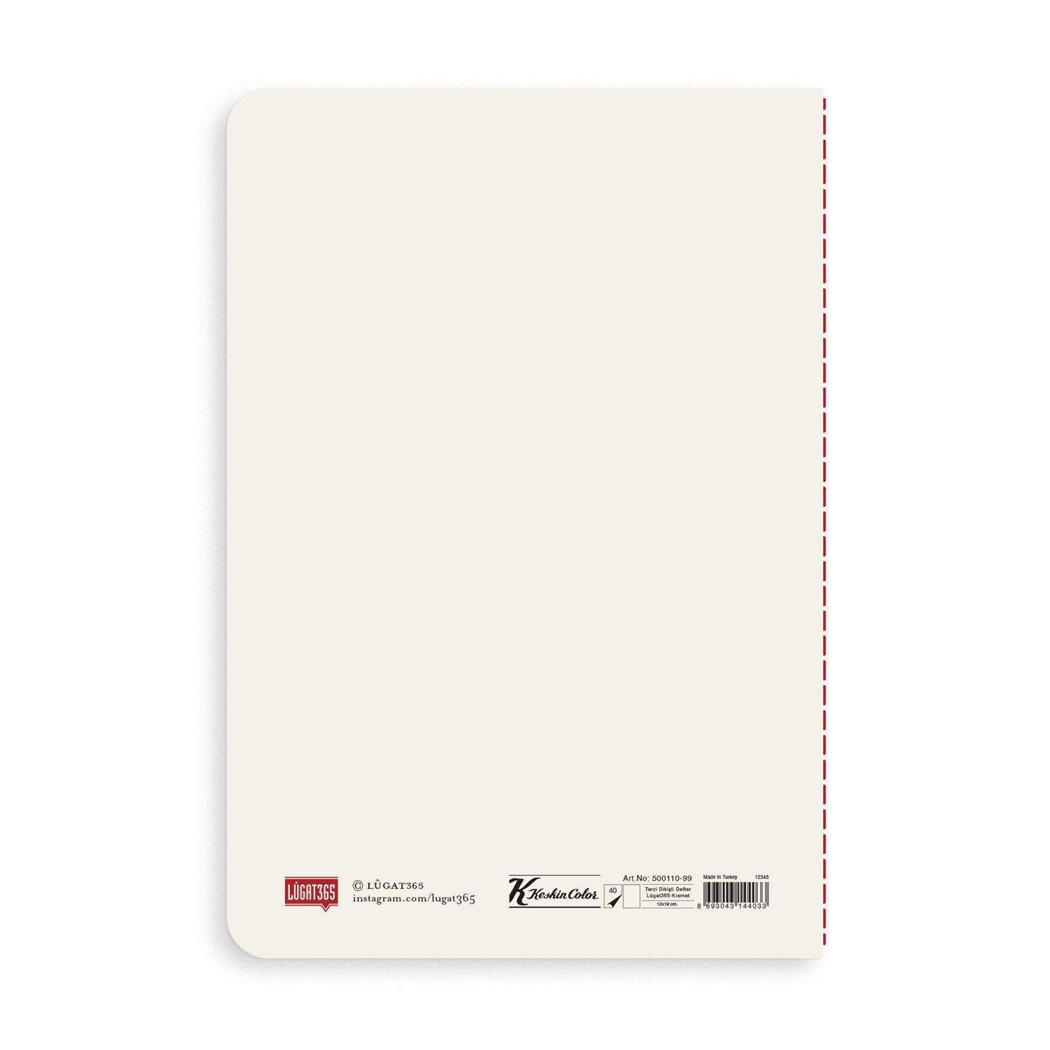 Lûgat365Ehlikeyf İnce Kapaklı Defter