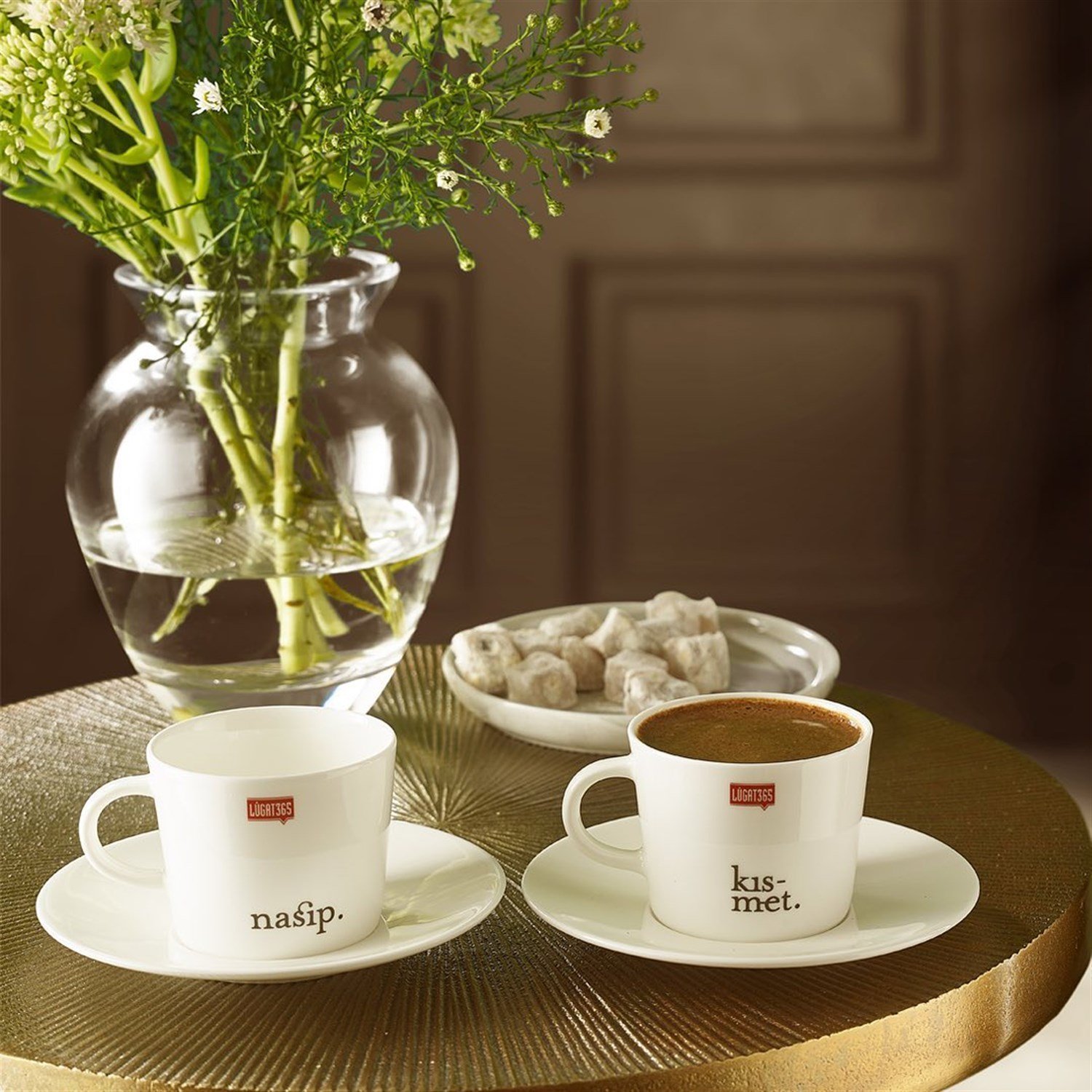 Lûgat365Lûgat365 İkili Nasip-Kısmet Porselen Fincan Seti