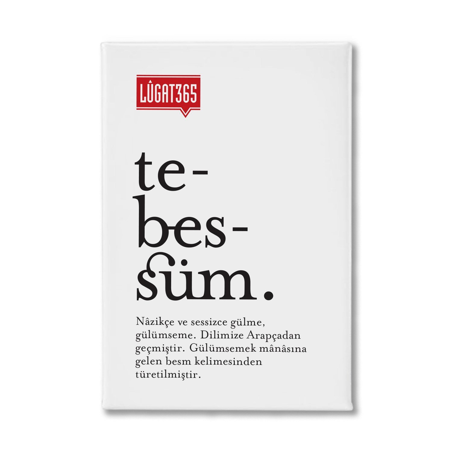 Lugat365Tebessüm Magnet