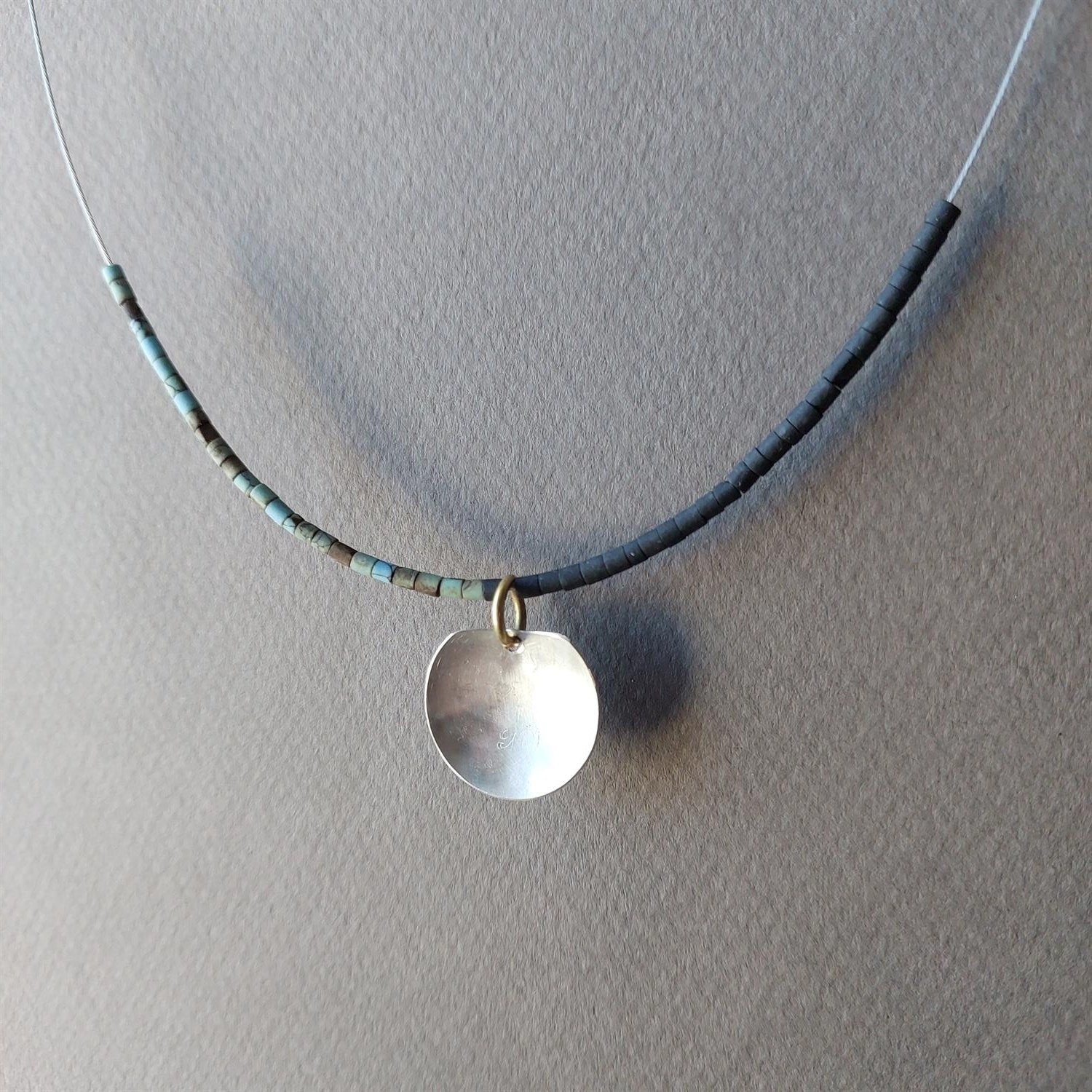 SevdiklerimizPOJWoman | Dolunay Düş Yakamdan Firuze Kolye