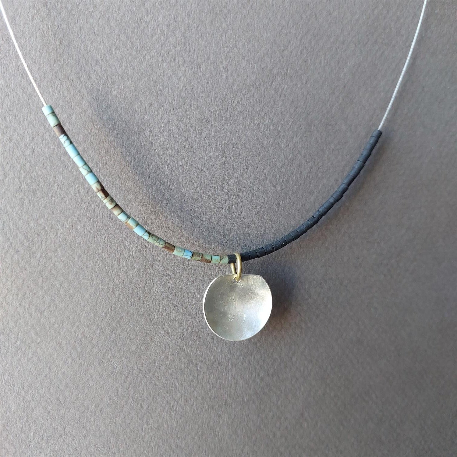 SevdiklerimizPOJWoman | Dolunay Düş Yakamdan Firuze Kolye