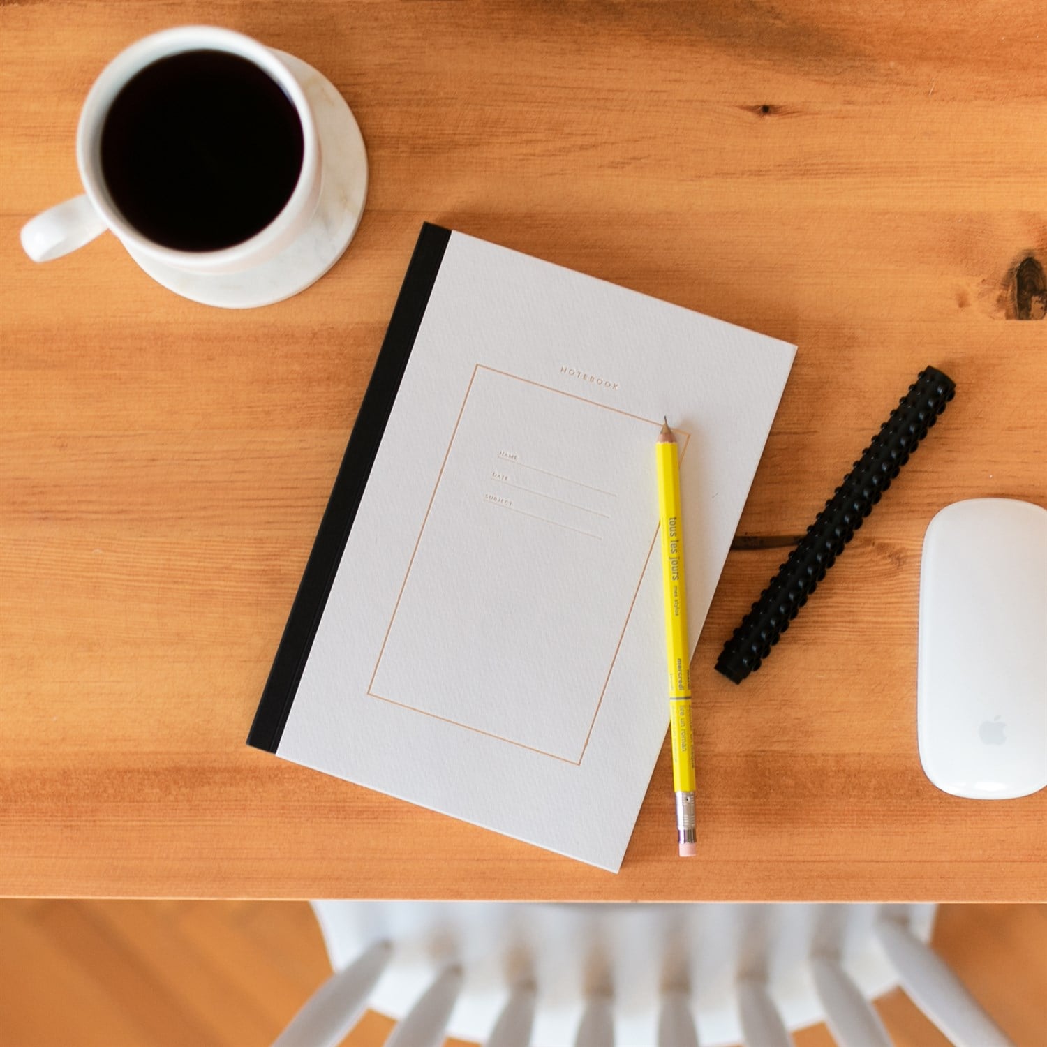 SevdiklerimizStudio Mottos | Sert Kapaklı Defter - Beyaz
