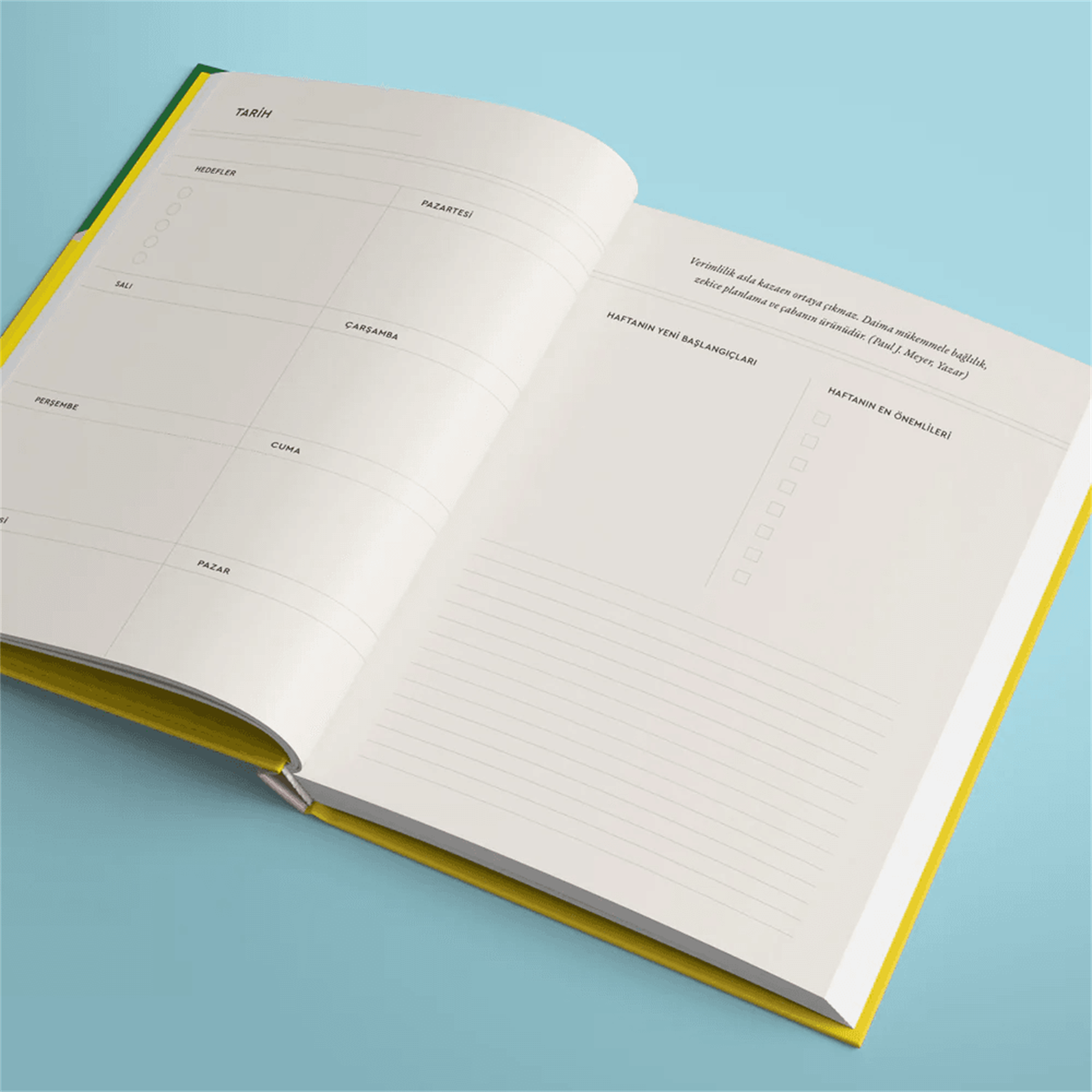 SevdiklerimizThe Magger | Çok Amaçlı Defter Plan