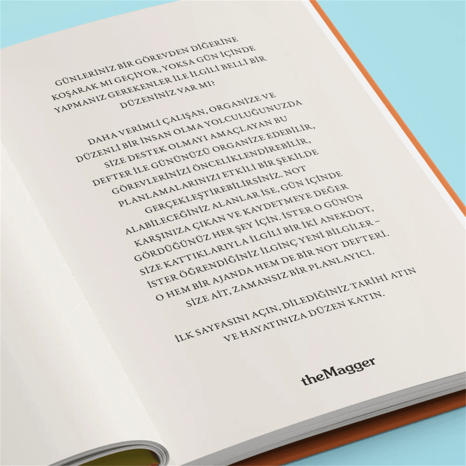 SevdiklerimizThe Magger | Çok Amaçlı Defter Plan