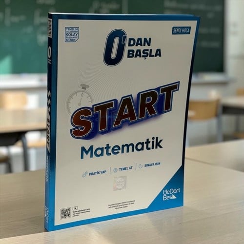 0`dan Başla Start Matematik Şenol Hoca Üç Dört Beş Yayınları
