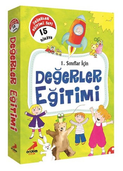 1. Sınıflar İçin Değerler Eğitimi Dizisi (15 Kitap Takım)