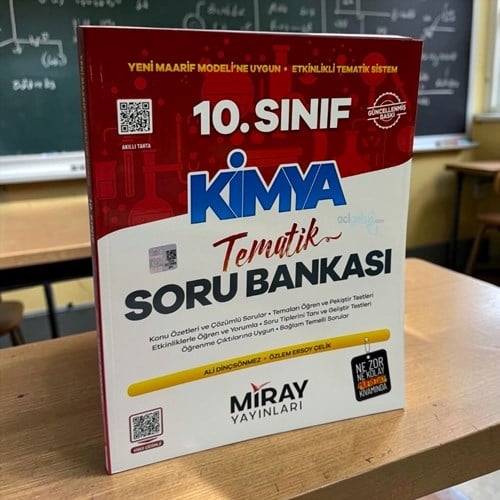 10.sınıf Kimya Soru Bankası Miray Yayınları